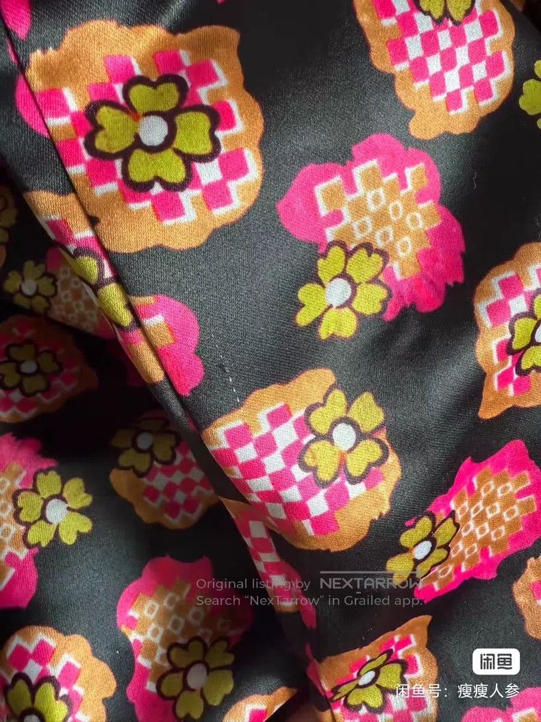 Comme des Garcons Comme Des Garcons size S Asymmetrical Silhouette Floral Sk Size 23" - 6 Thumbnail