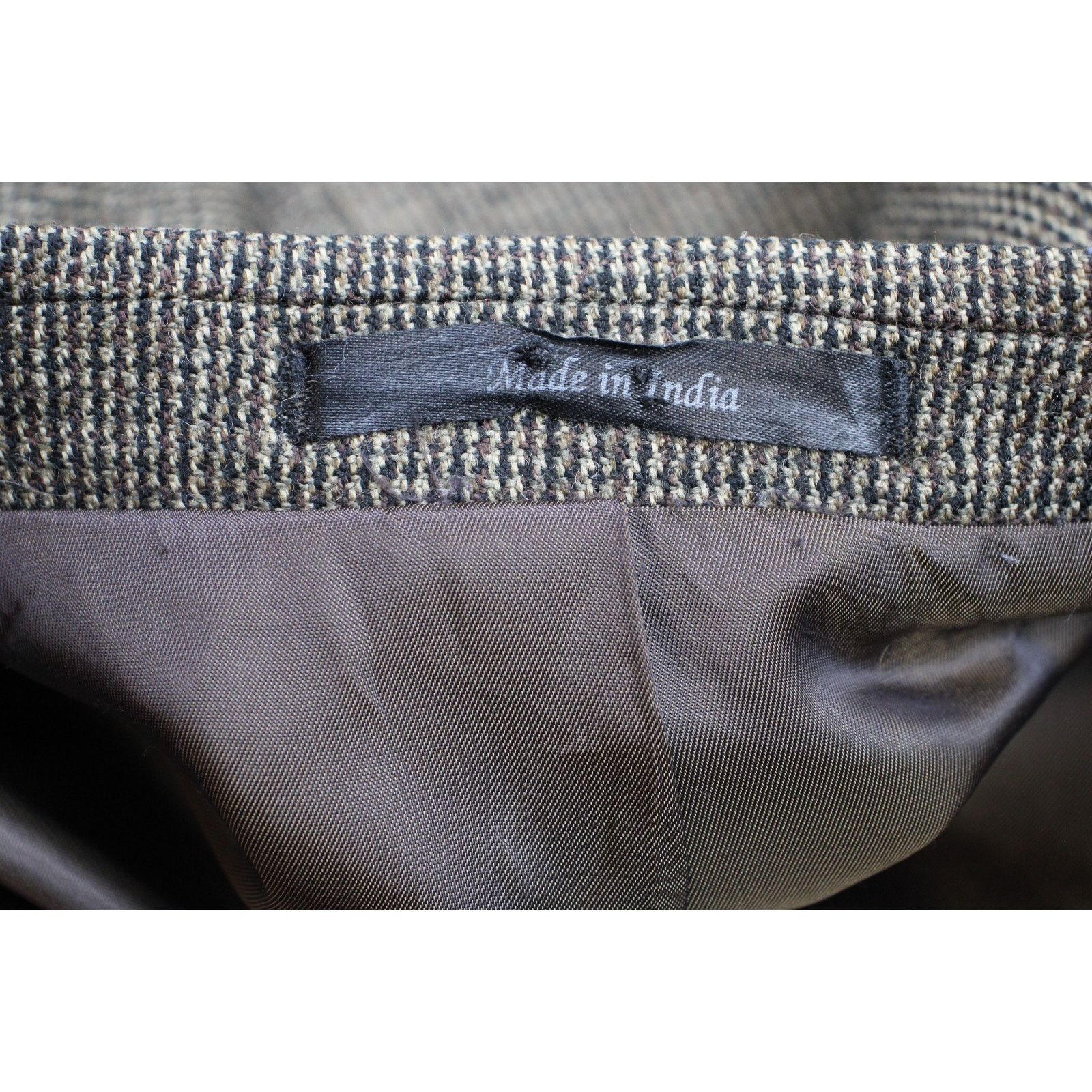 Ralph Lauren Lauren Ralph Lauren Blazer Men's 44R Houndstooth 100% Wool Size 44R - 5 Thumbnail
