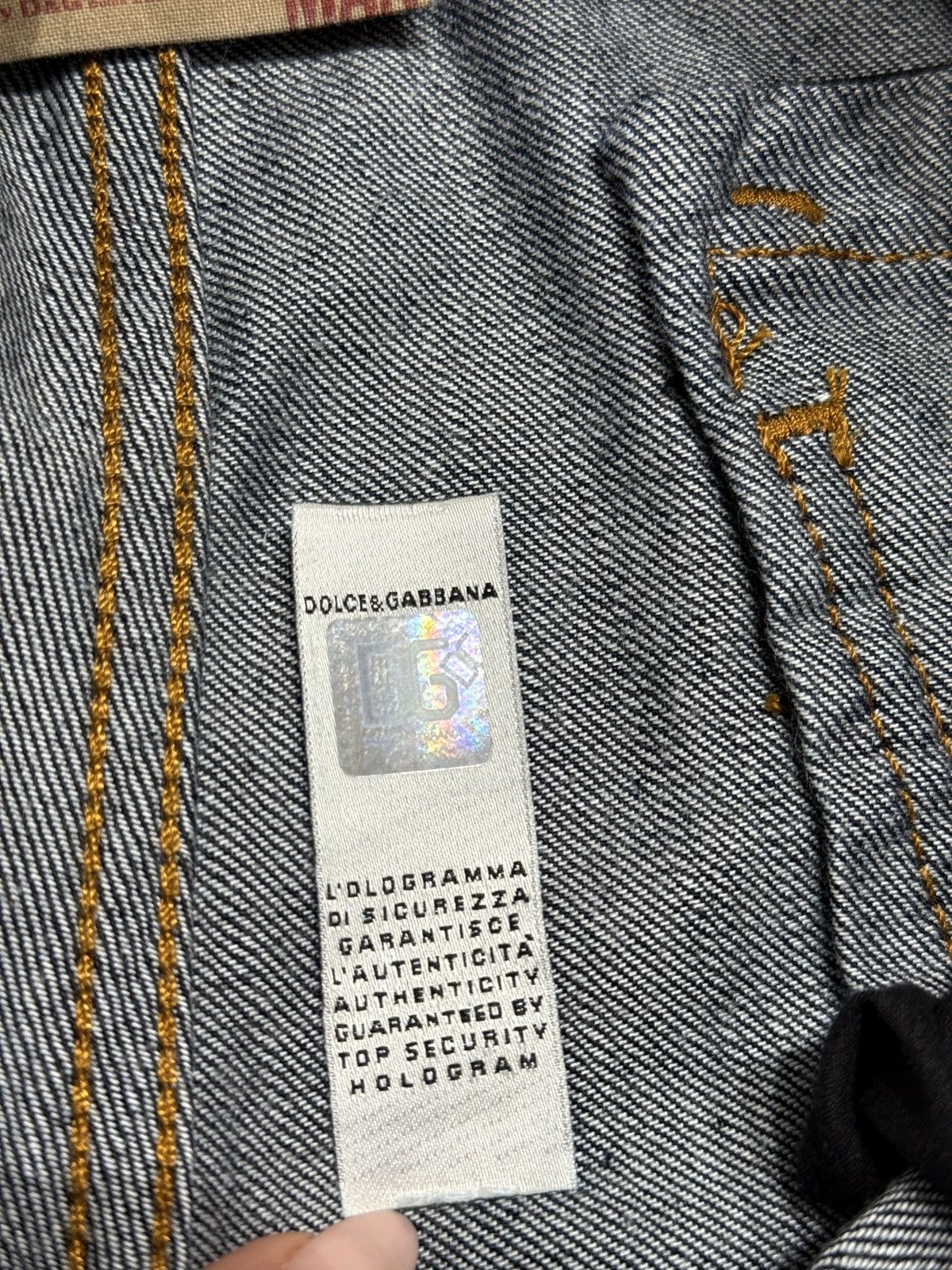 Dolce & Gabbana Blue jean dolce gabbana pants straight very tight japan Size US 33 - 10 Thumbnail