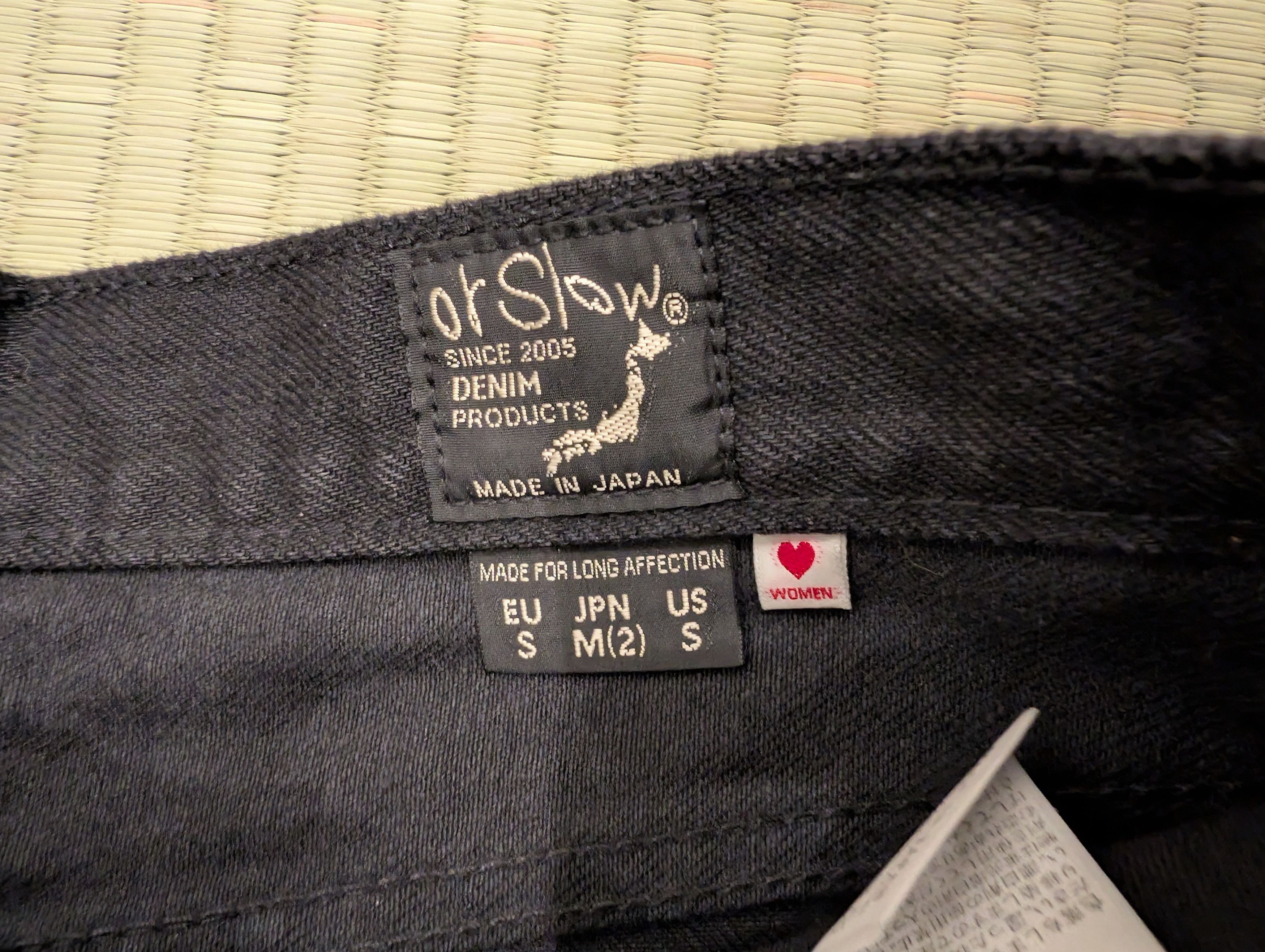 Orslow NWT orSlow Lot L307 Super Slim Denim Jeans Made in Japan Size 27" / US 4 / IT 40 - 3 Thumbnail