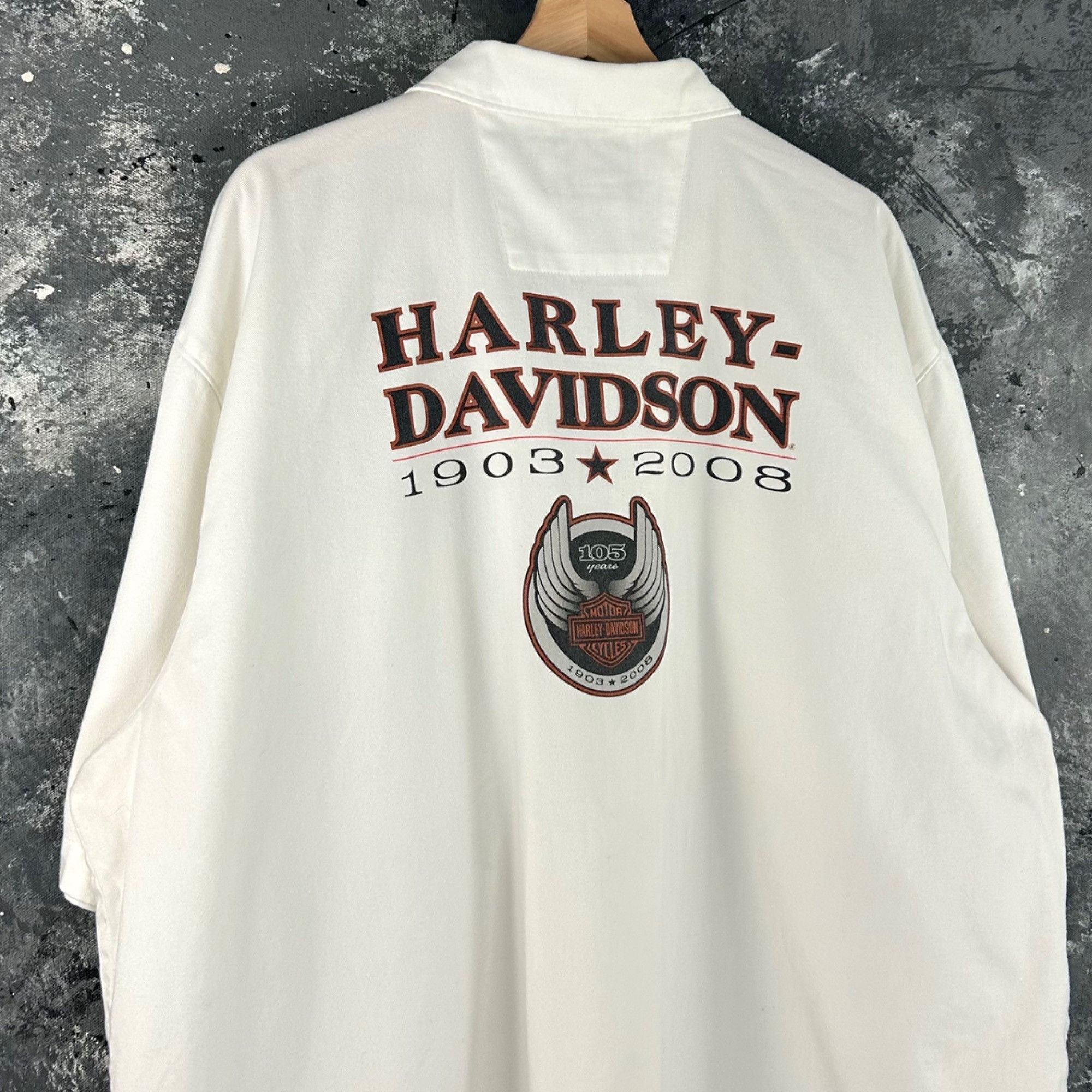 Harley Davidson × Vintage Vintage Y2K Harley Davidson shirt Size US XXL / EU 58 / 5 - 4 Thumbnail