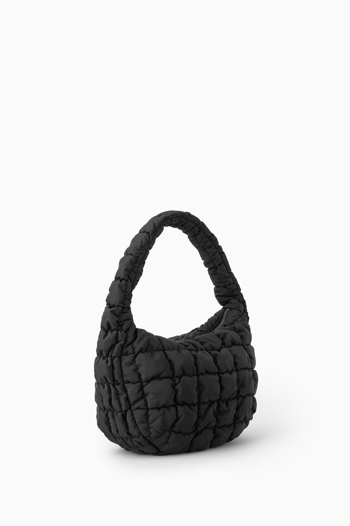 Cos Cos Black quilted cloud mini shoulder bag Size ONE SIZE - 3 Thumbnail