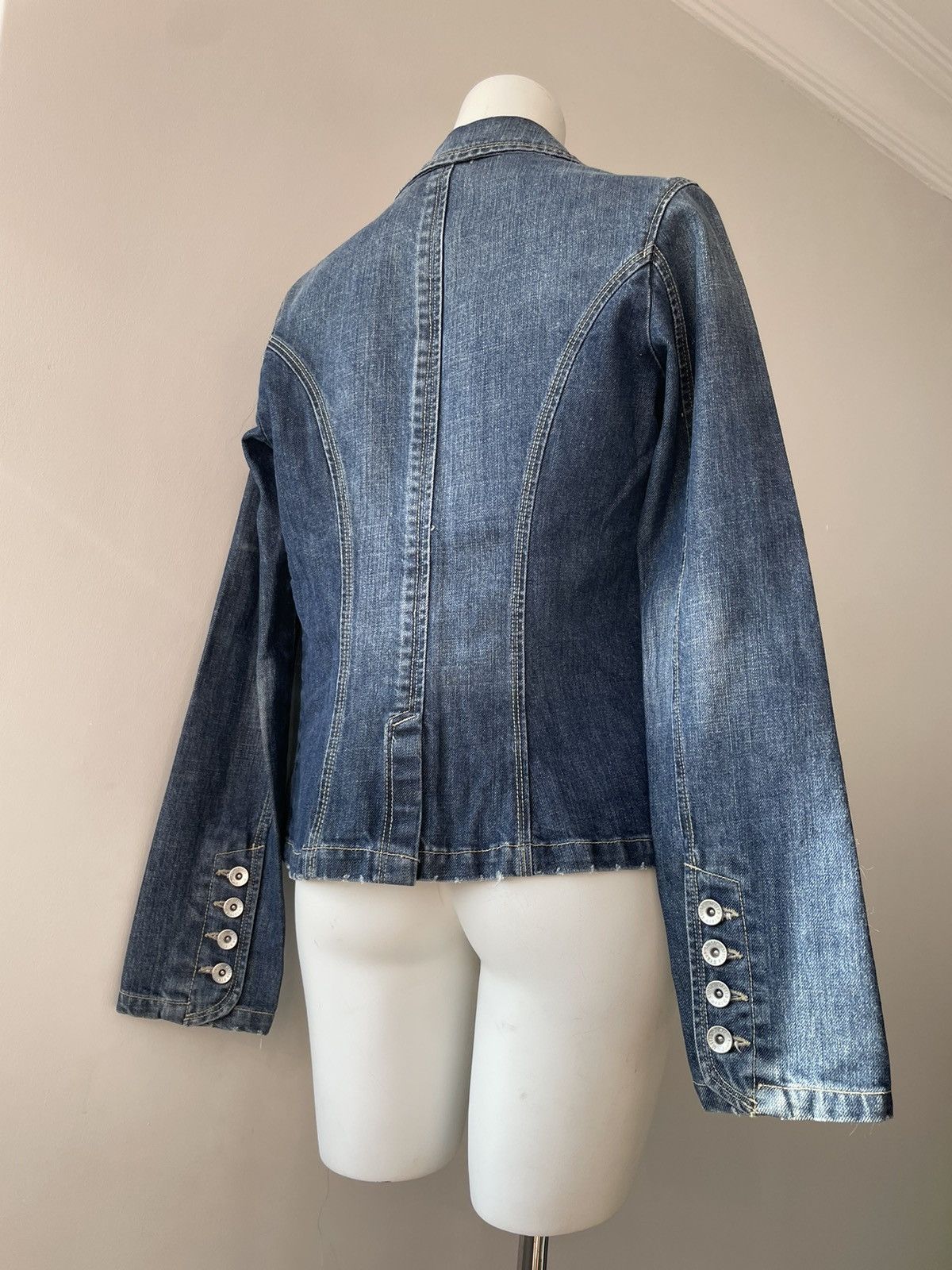 Vintage y2k denim jacket Size M / US 6-8 / IT 42-44 - 15 Thumbnail