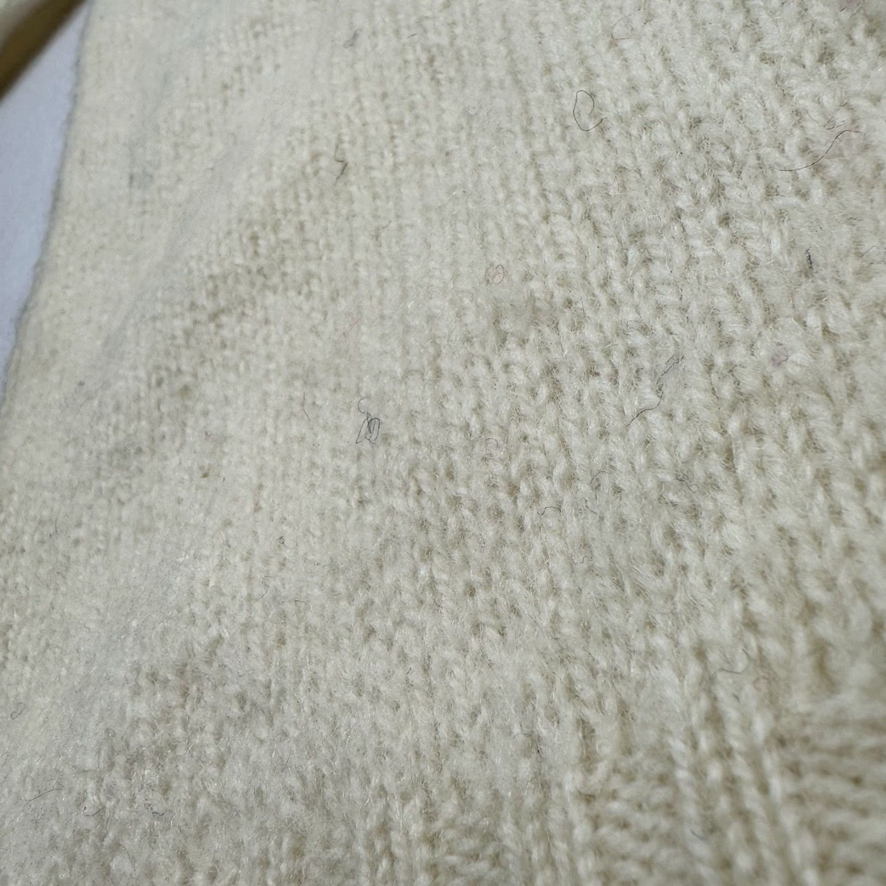 Vintage VINTAGE Deans Of Scotland Sweater Womens 38 Cream 1970s 100% Wool Shetland Size S / US 4 / IT 40 - 7 Thumbnail