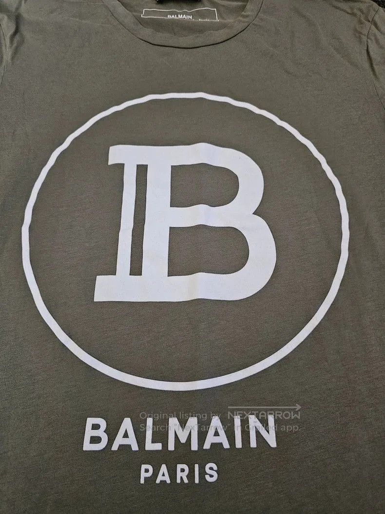 Balmain Balmain Men's Short Sleeve Logo T. Size US S / EU 44-46 / 1 - 2 Thumbnail