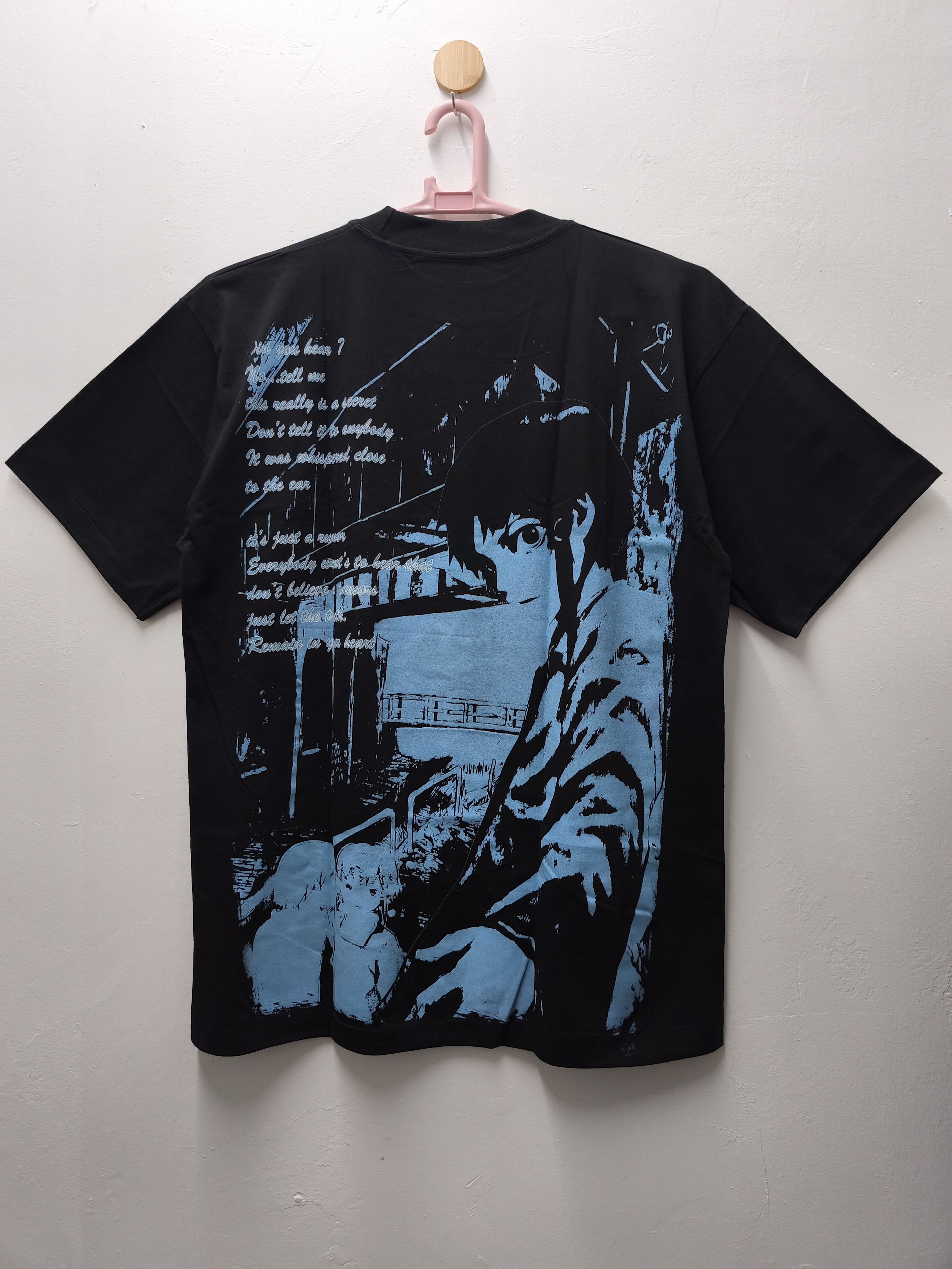 Anime Serial Experiments Lain "The World of Lain" T-shirt Size US XL / EU 56 / 4 - 8 Thumbnail