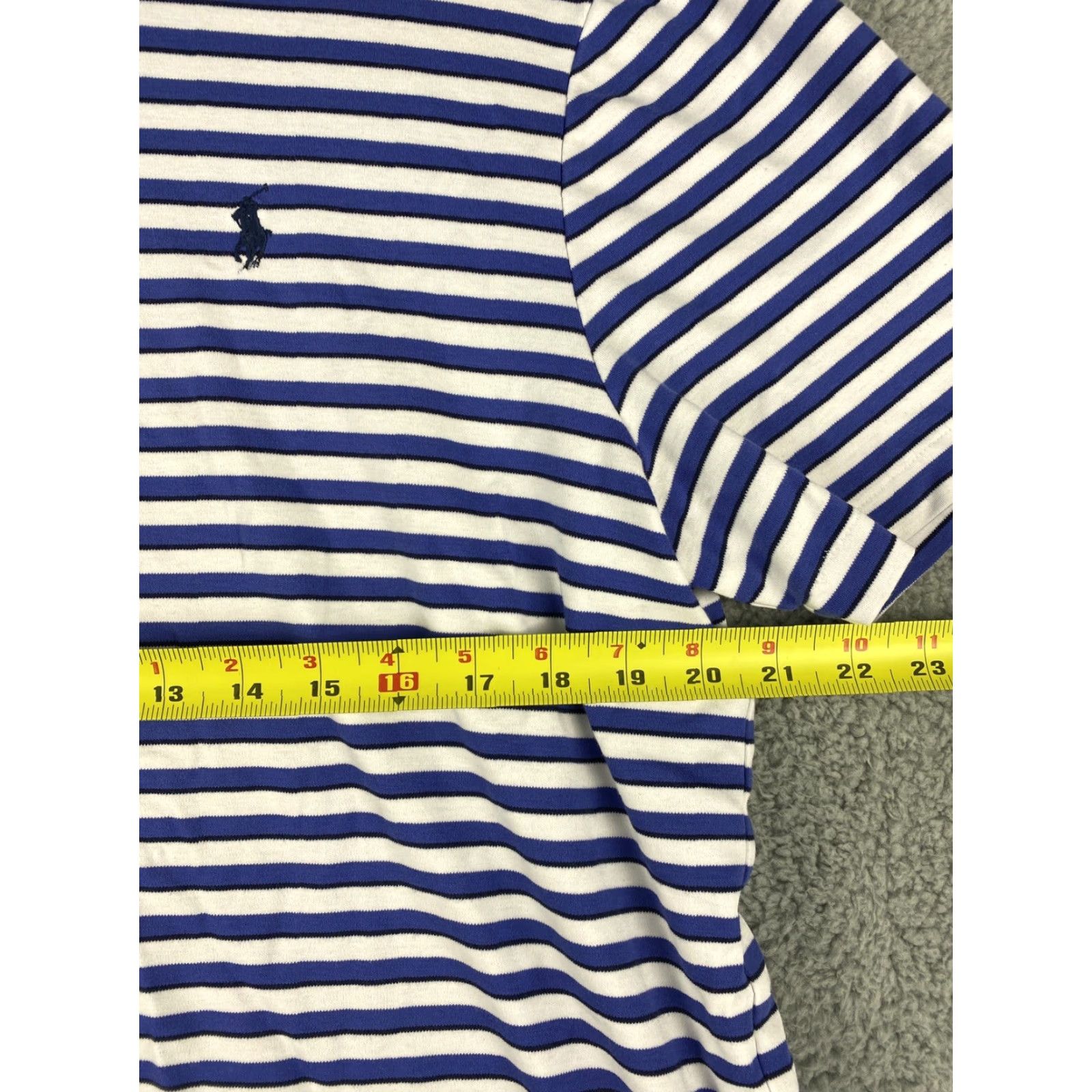 Polo Ralph Lauren VINTAGE Polo Ralph Lauren Polo Golf Men's Shirt XL Blue White Stripes Size Polo Regular Size US XL / EU 56 / 4 - 5 Thumbnail