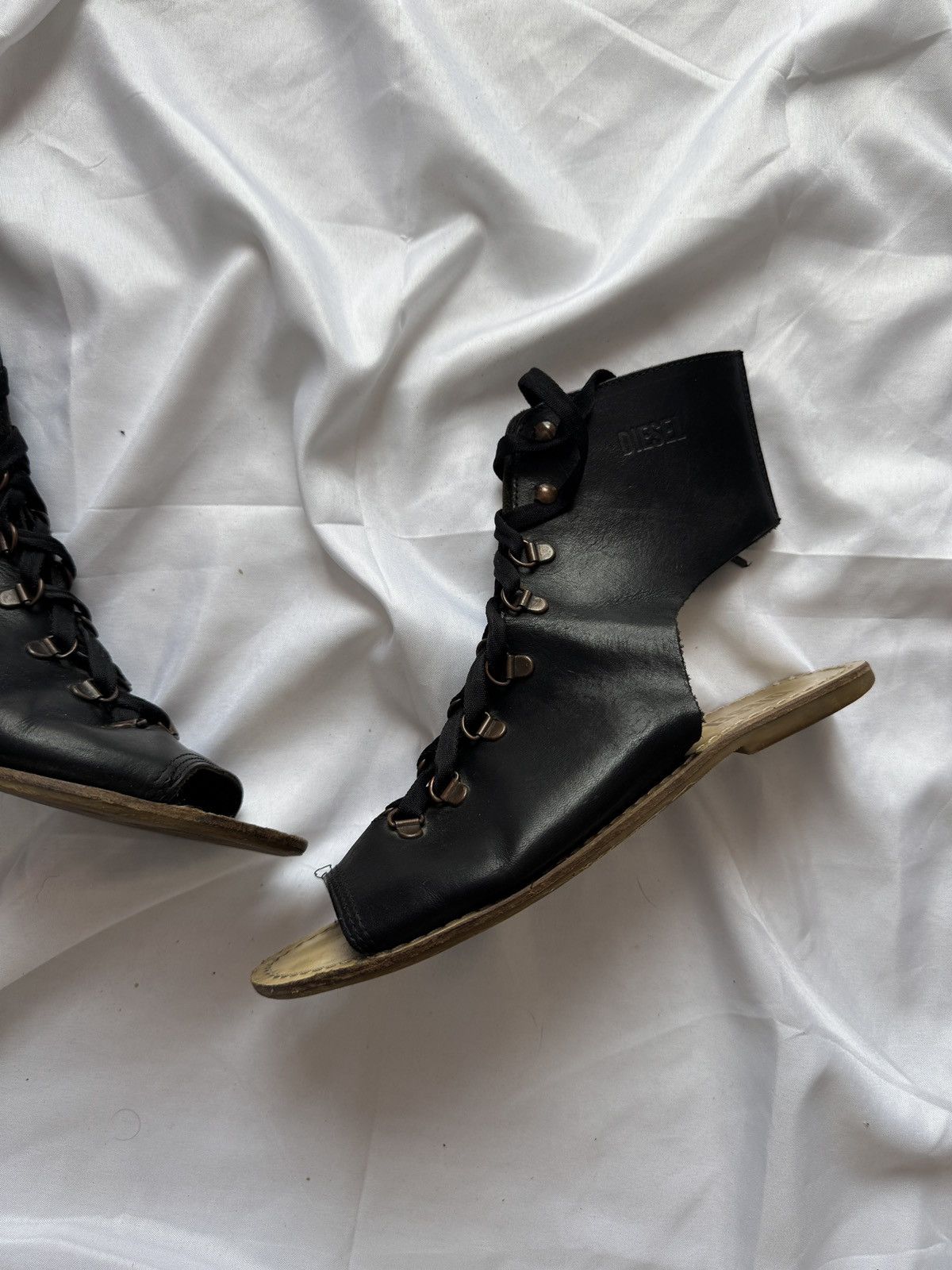 Diesel Diesel Vintage Archive Y2K Gladiator Leather Sandals Size US 8 / IT 38 - 5 Thumbnail