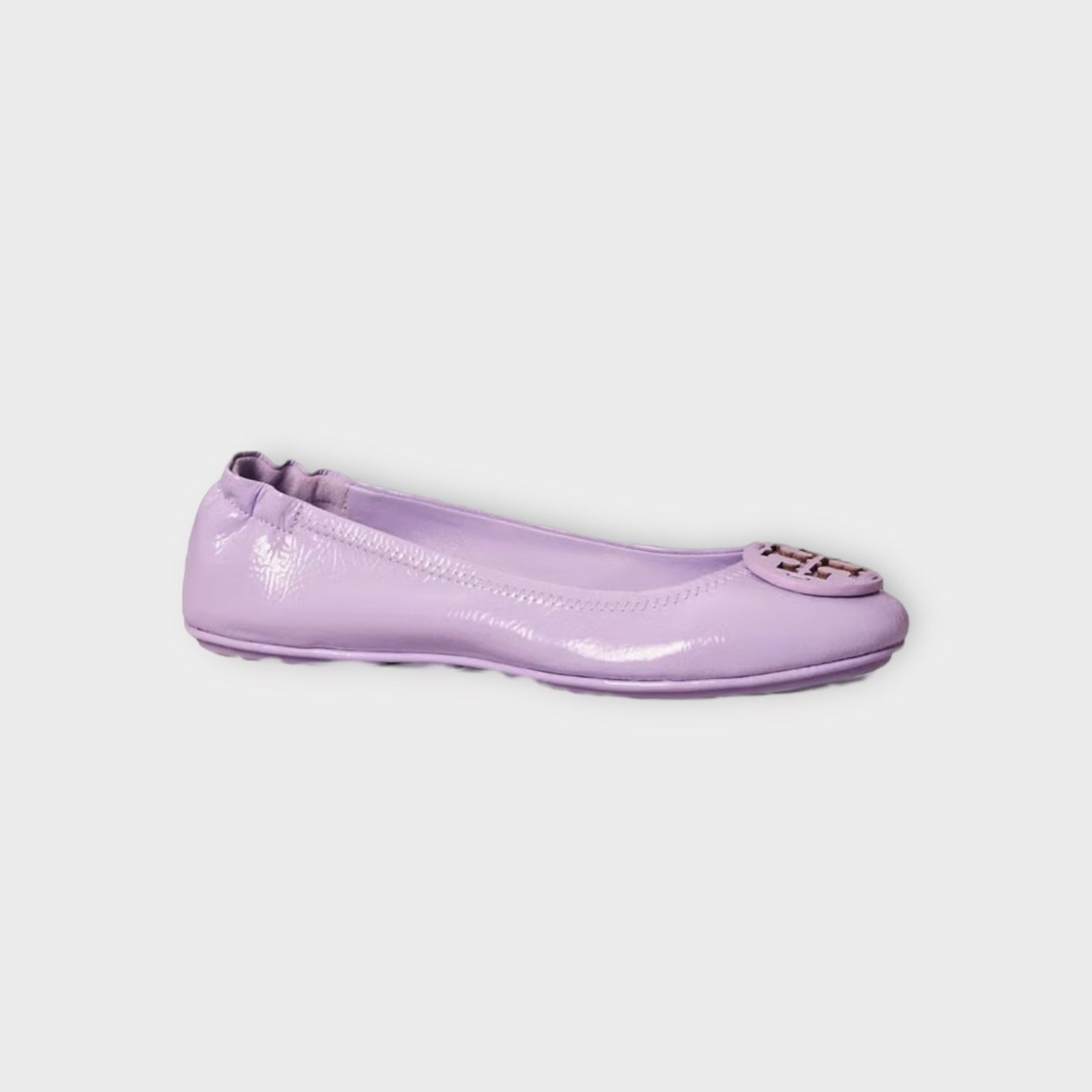 Tory Burch Tory Burch Minnie Travel Ballet Flats Lilac Patent 8.5M Size US 8.5 / IT 38.5 - 2 Thumbnail