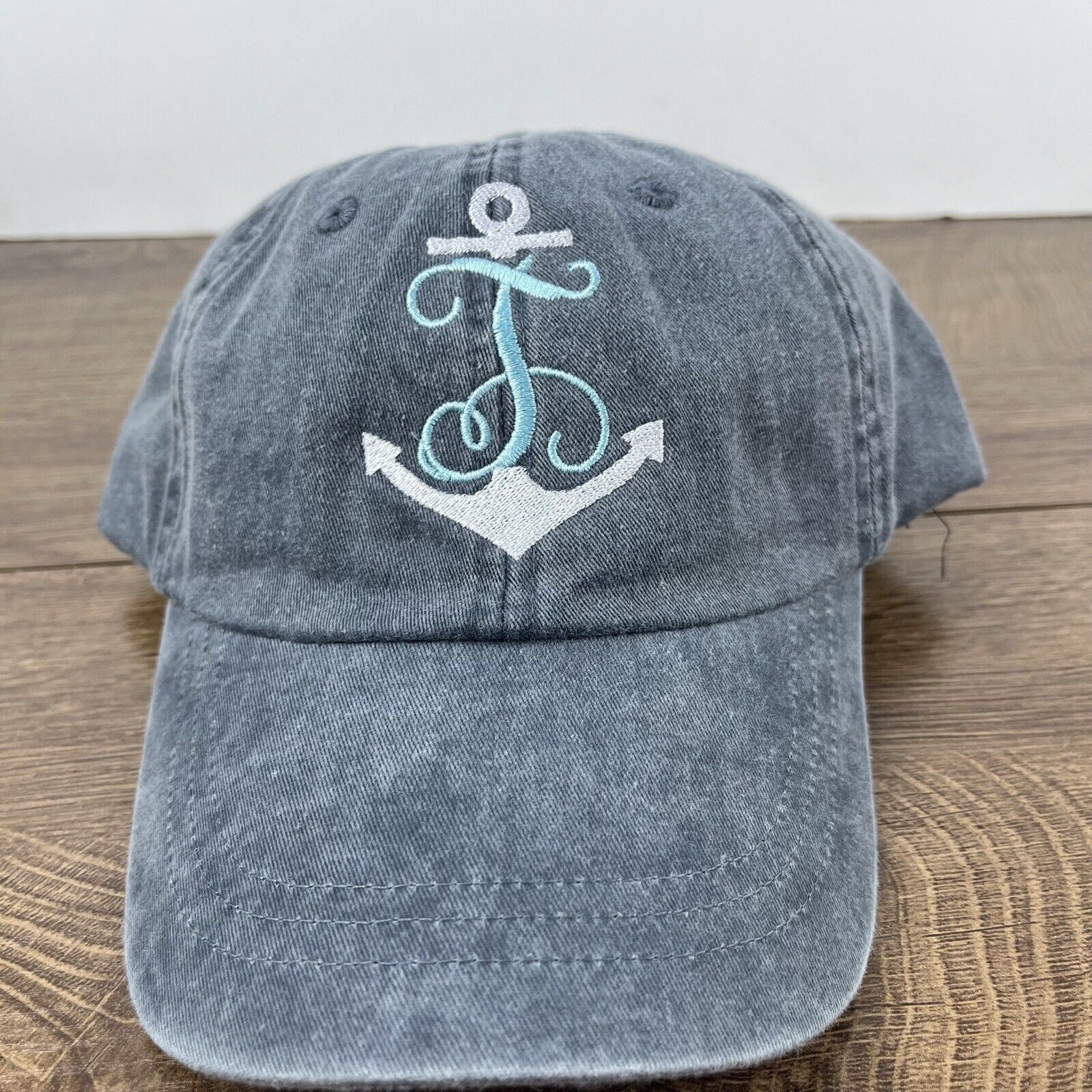 Other Anchor Hat Boat Anchor Hat Gray Hat Adjustable Hat Gray Adul Size ONE SIZE - 3 Thumbnail
