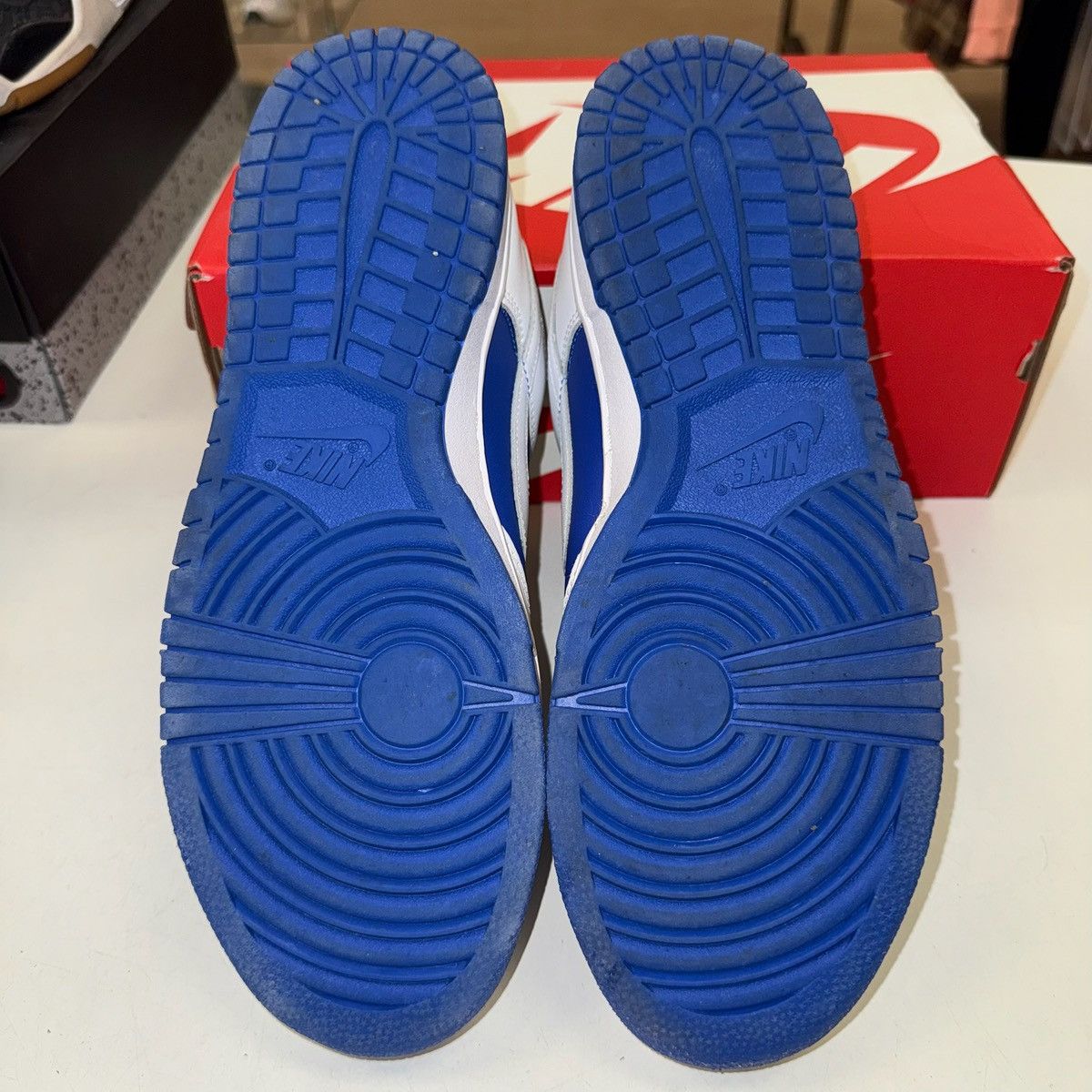 Nike Size 11 - Nike Dunk Low Racer Blue 2022 DD1391-401 Size US 11 / EU 44 - 5 Thumbnail