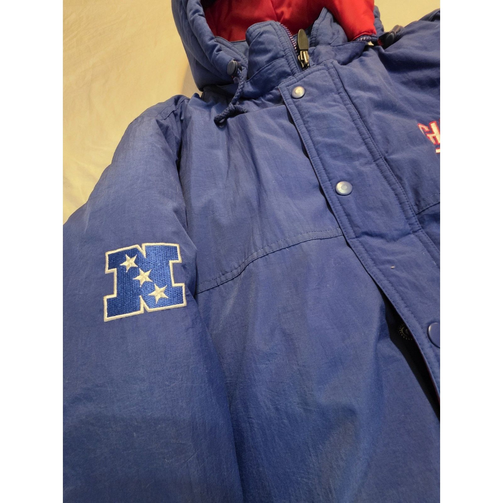 Reebok Vintage New York Giants Reebok Men's Heavyweight Puffer Size US XL / EU 56 / 4 - 5 Thumbnail