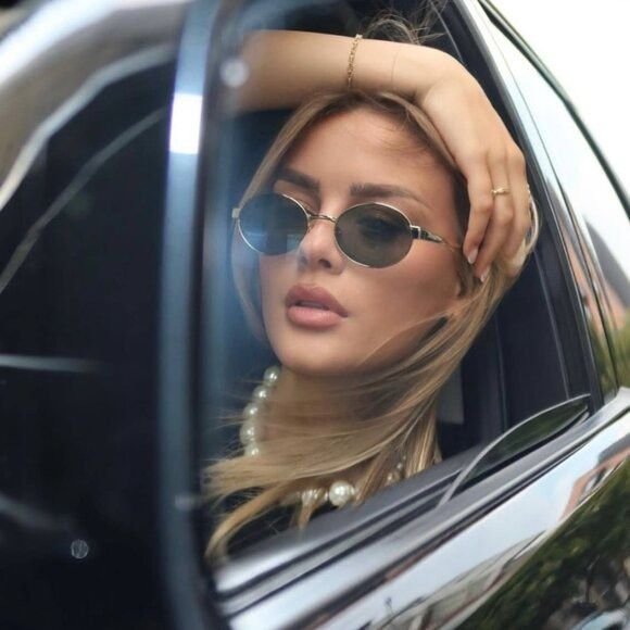 Saint Laurent Paris 🕶️ New Saint Laurent SL692 002 Sunglasses - Shiny Silver Size ONE SIZE - 1 Thumbnail