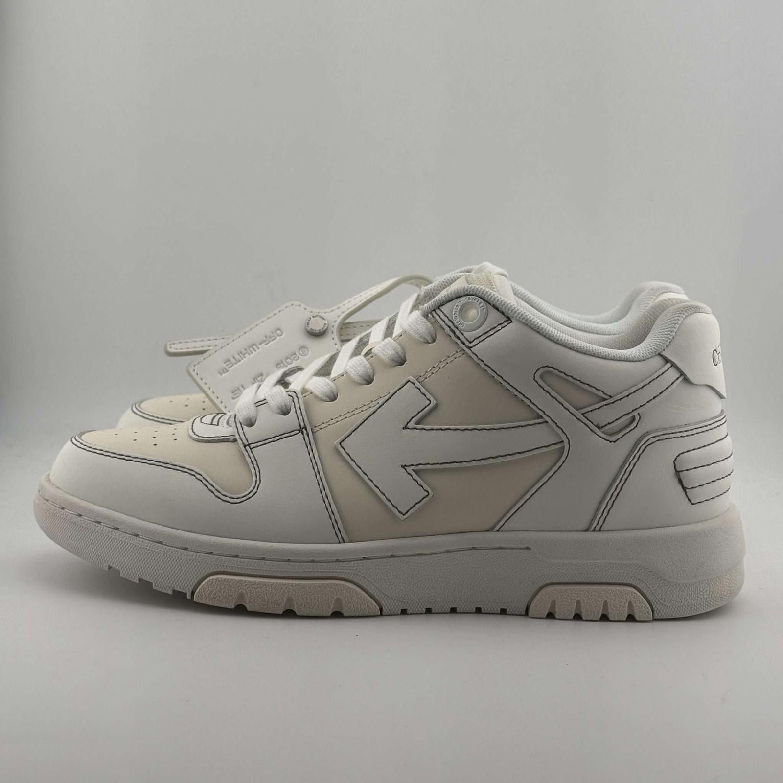 Off-White Off-White Out Of Office Cream 38EU Used OG Box Size US 8 / IT 38 - 5 Thumbnail