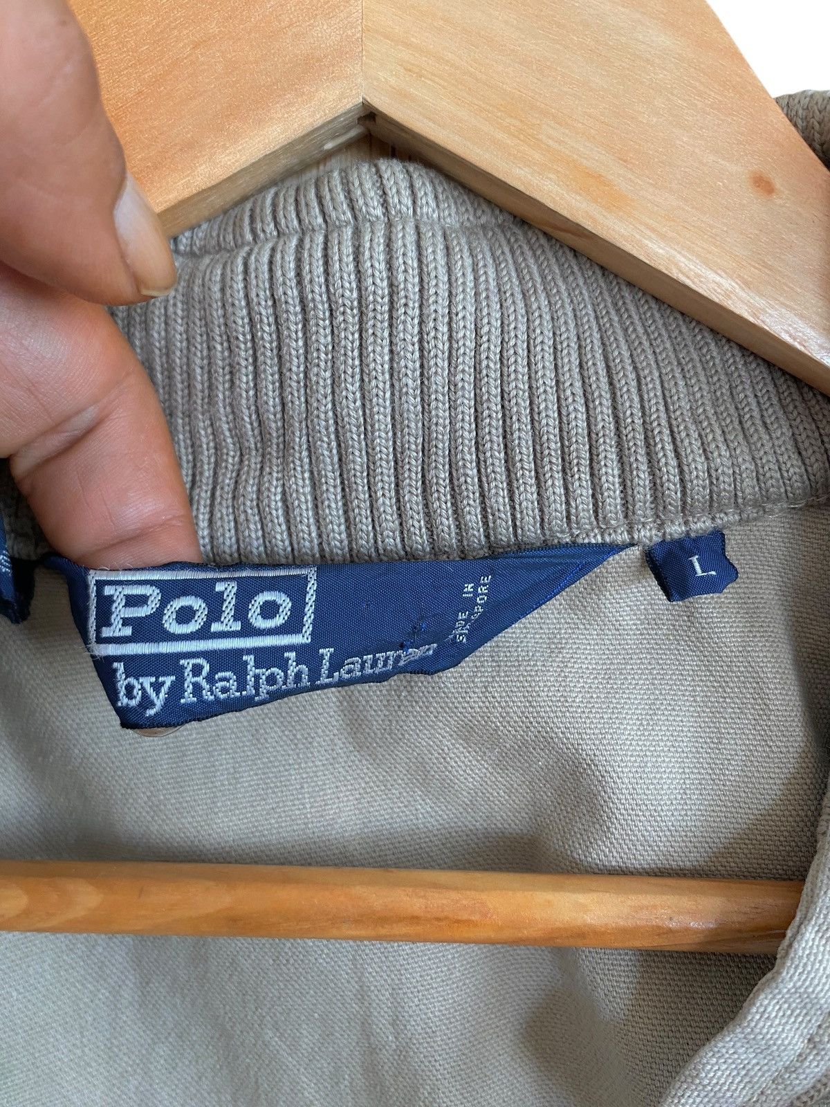 Polo Ralph Lauren Vintage Brand Polo Ralph Lauren Bomber Jacket 1990s Size US L / EU 52-54 / 3 - 8 Thumbnail