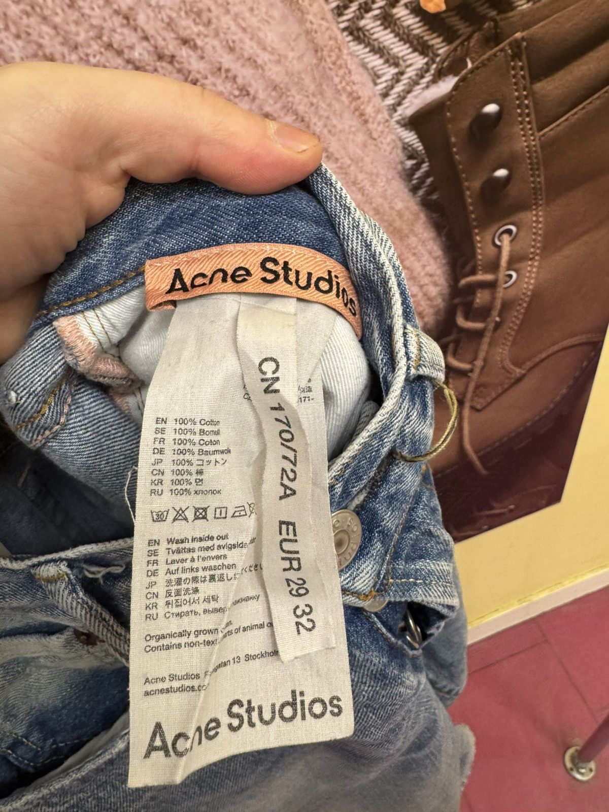 Acne Studios Acne Studios Jeans Size US 32 / EU 48 - 7 Thumbnail