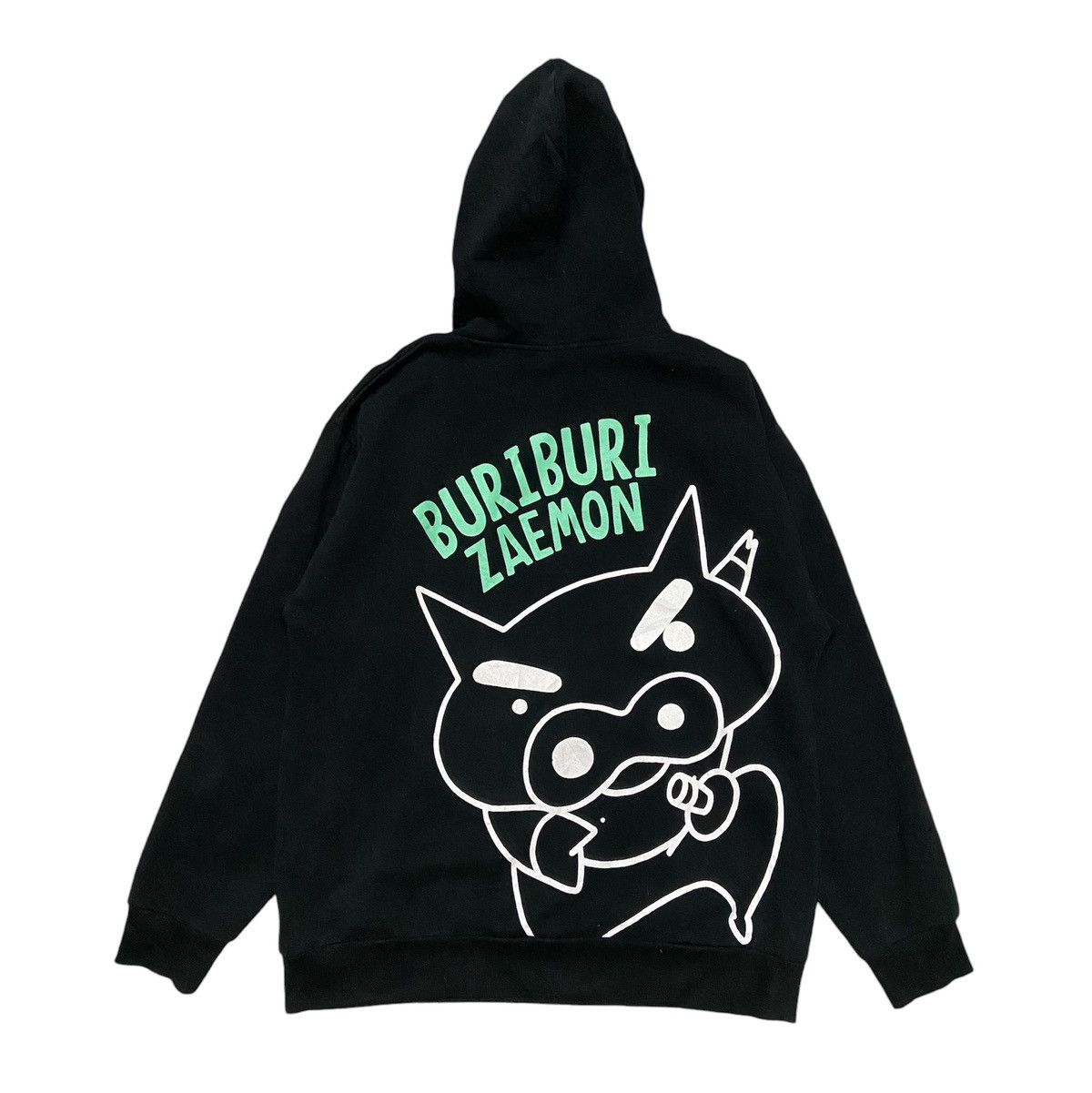 Anime × Japanese Brand Crayon Shin Chan BURIBURIZAEMON Hoodie Size US XL / EU 56 / 4 - 1 Thumbnail