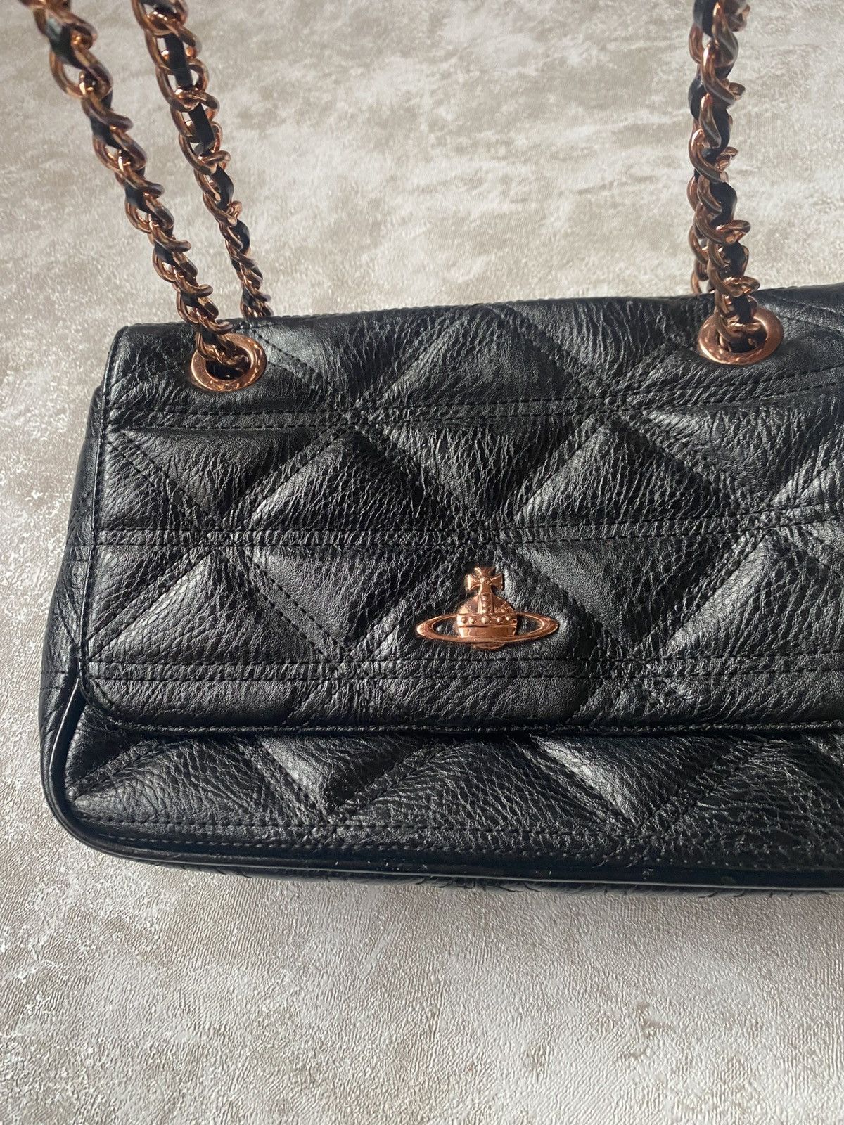 Vivienne Westwood VIVIENNE WESTWOOD SHOULDER CHAIN BAG Hype Y2K Size ONE SIZE - 4 Thumbnail