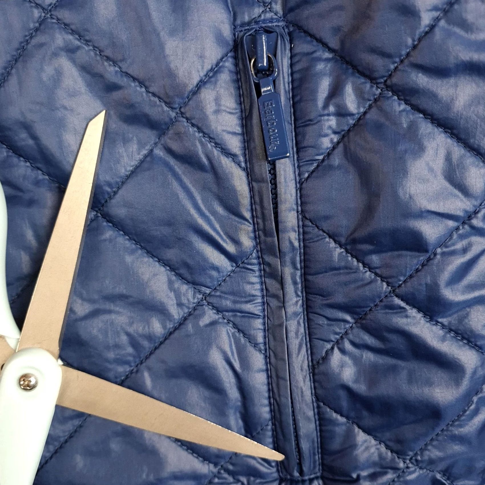Barbour Barbour Fastback Quilt Jacket Mens Medium Blue Quilted Full Zip Lightweight Size US M / EU 48-50 / 2 - 5 Thumbnail