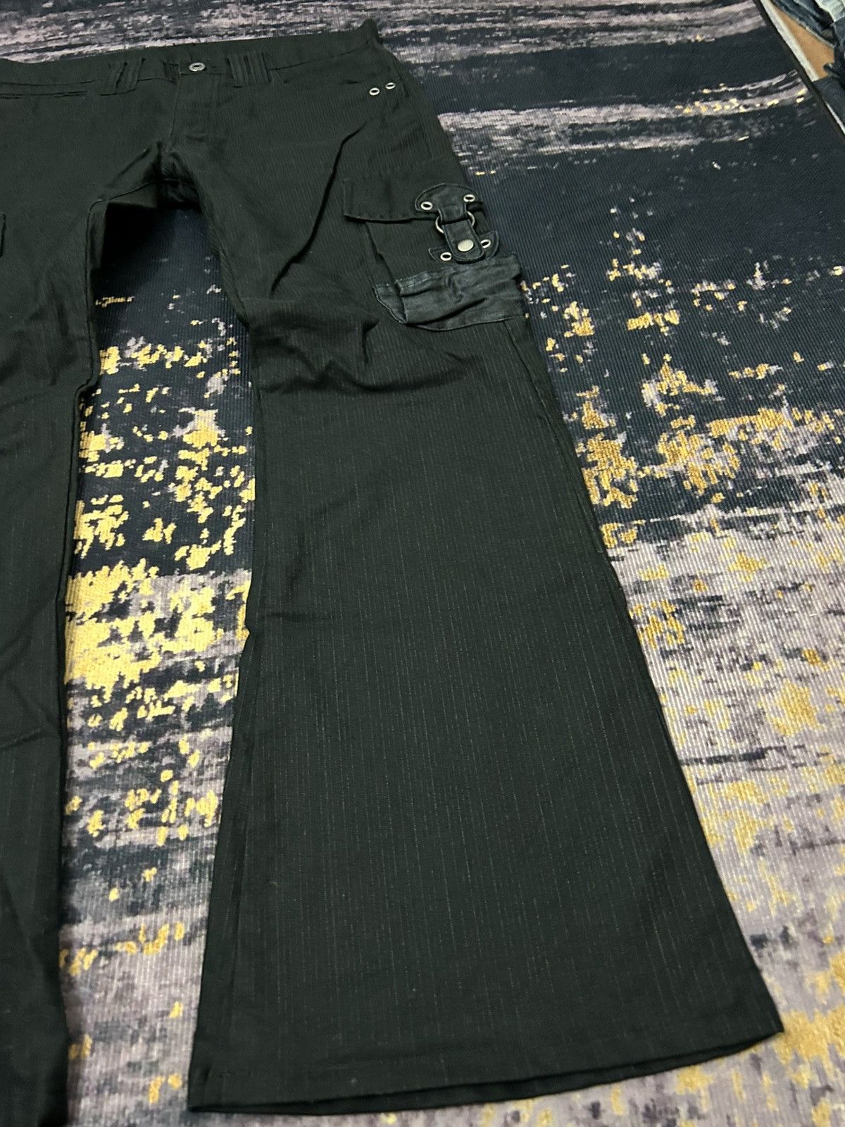 Beauty Beast Edge Rupert Difference Cargo Herringbone Flare Pants Size US 31 - 7 Thumbnail