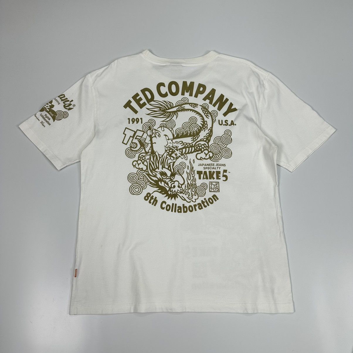 Tedman Ted Company x Take 5 8th Collabration Tee A684 Size US M / EU 48-50 / 2 - 1 Thumbnail