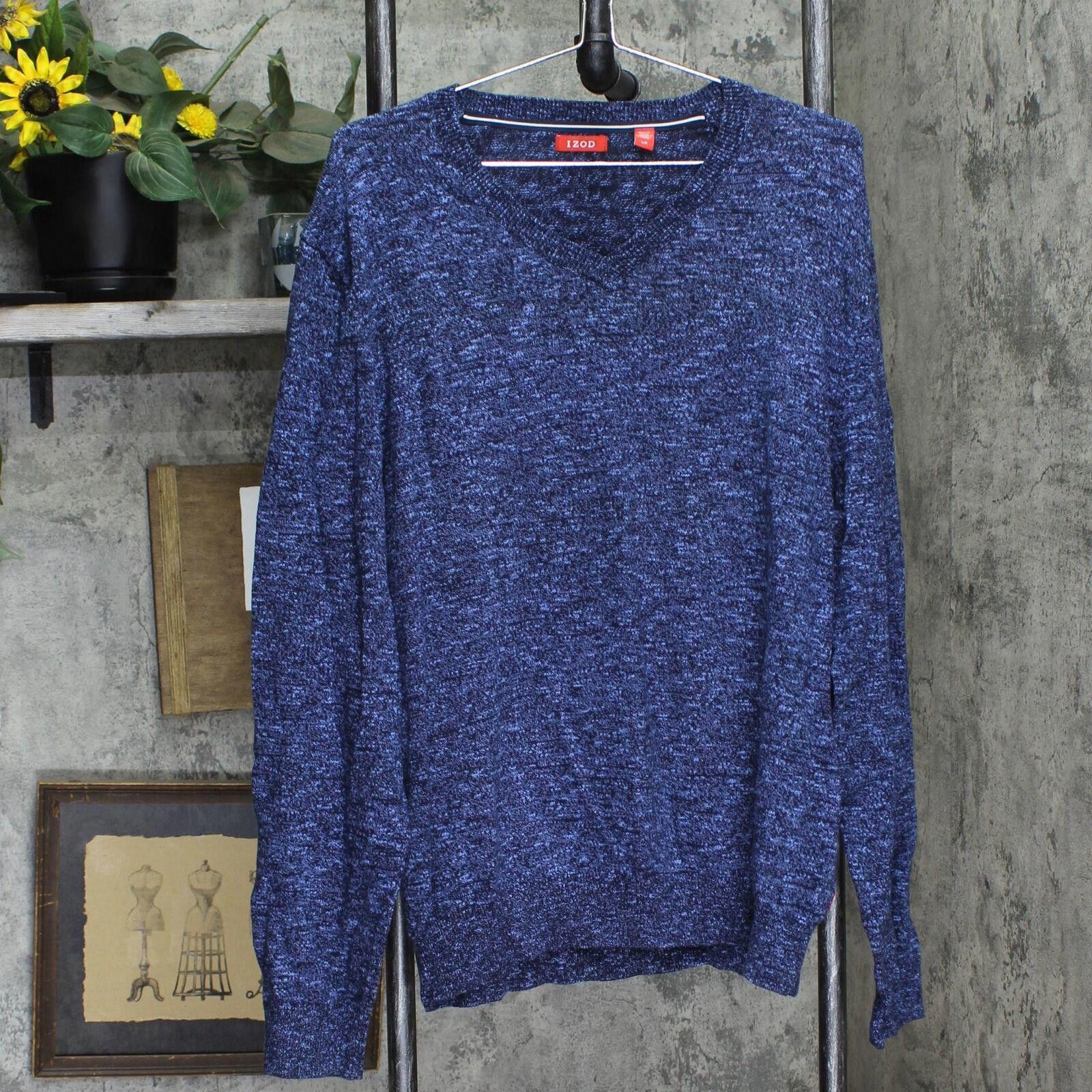 Izod Izod Sleeve Pullover Sweater 167053a84bd818 Blue Multi L Size US L / EU 52-54 / 3 - 1 Thumbnail