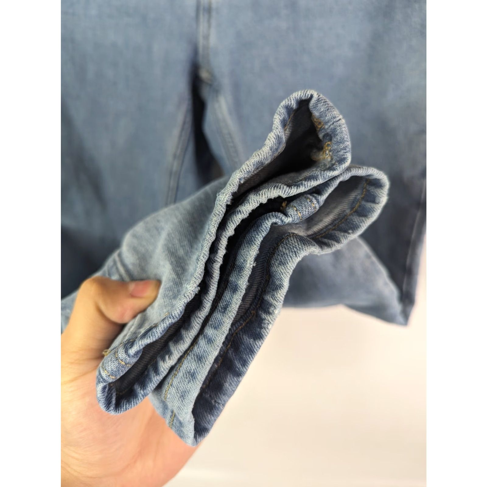 Everlane Everlane The Original Cheeky Jean Crop Size 27 Organic Cotton Stretch Blue Cropped Jeans Women 27 Cotton Jeans Size 27" / US 4 / IT 40 - 3 Thumbnail