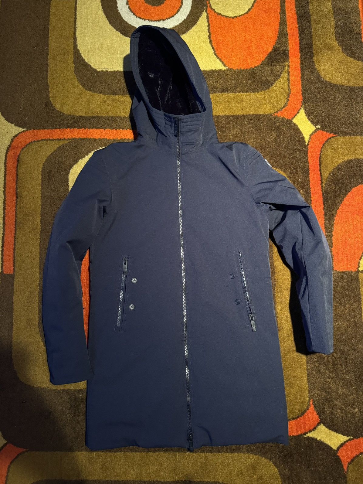 Fusalp Fusalp Hooded Alpine Coat Navy Size 48 Size XL / US 12-14 / IT 48-50 - 7 Thumbnail