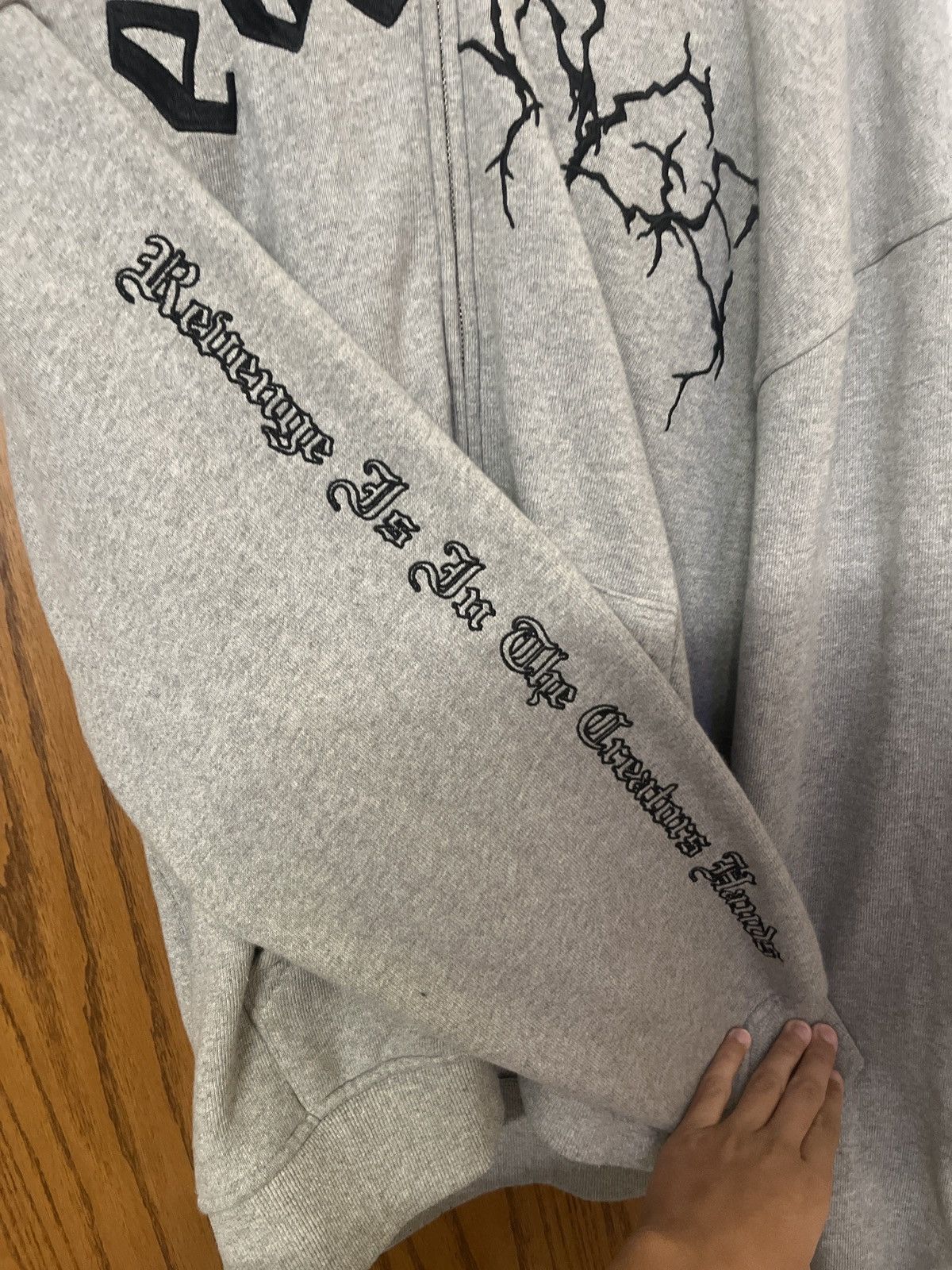 Revenge Revenge Split Font Logo Hoodie Size US L / EU 52-54 / 3 - 2 Thumbnail