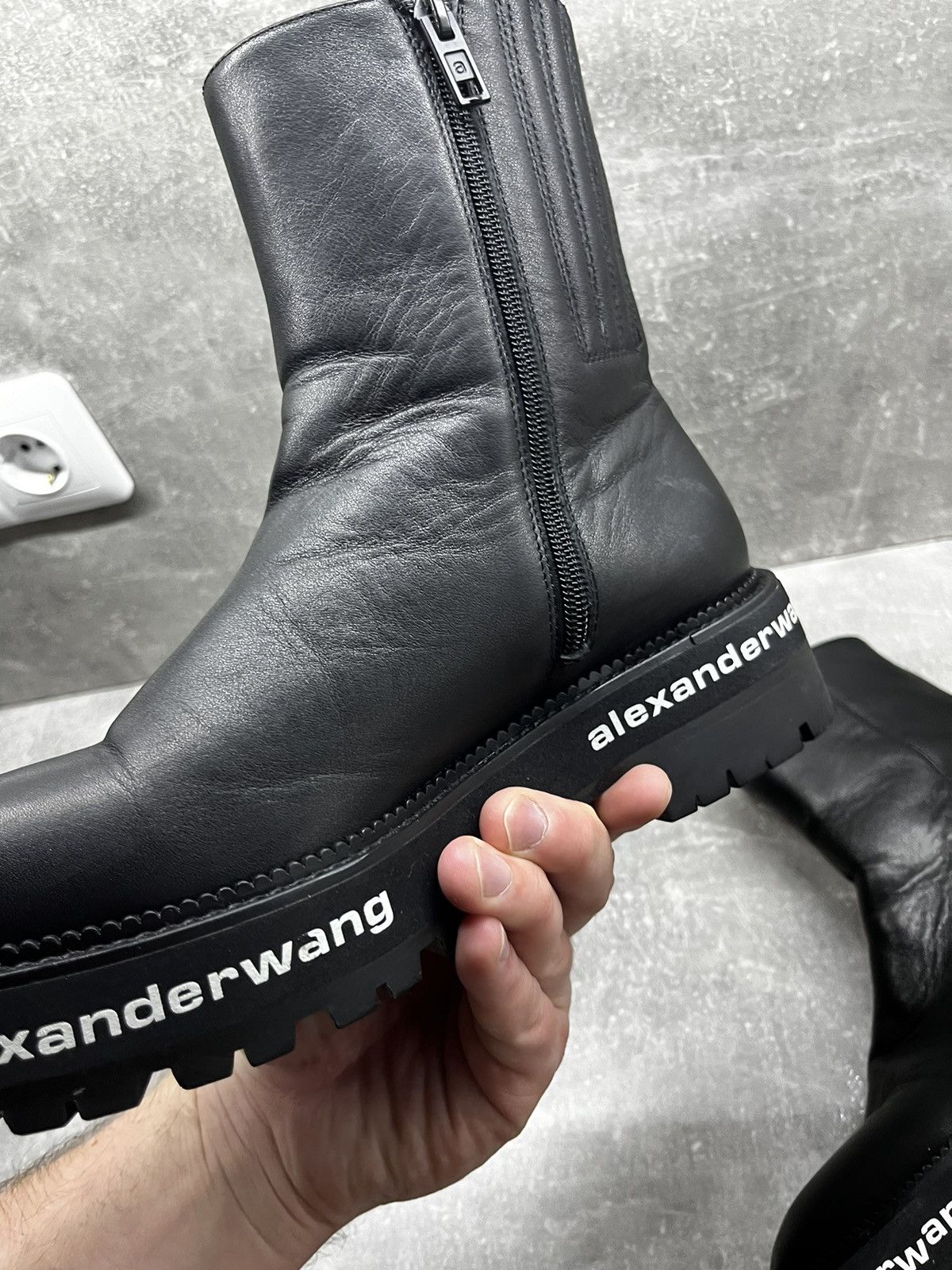 Alexander Wang × Japanese Brand ALEXANDER WANG - SANFORD ANKLE BOOT Size US 8 / IT 38 - 5 Thumbnail