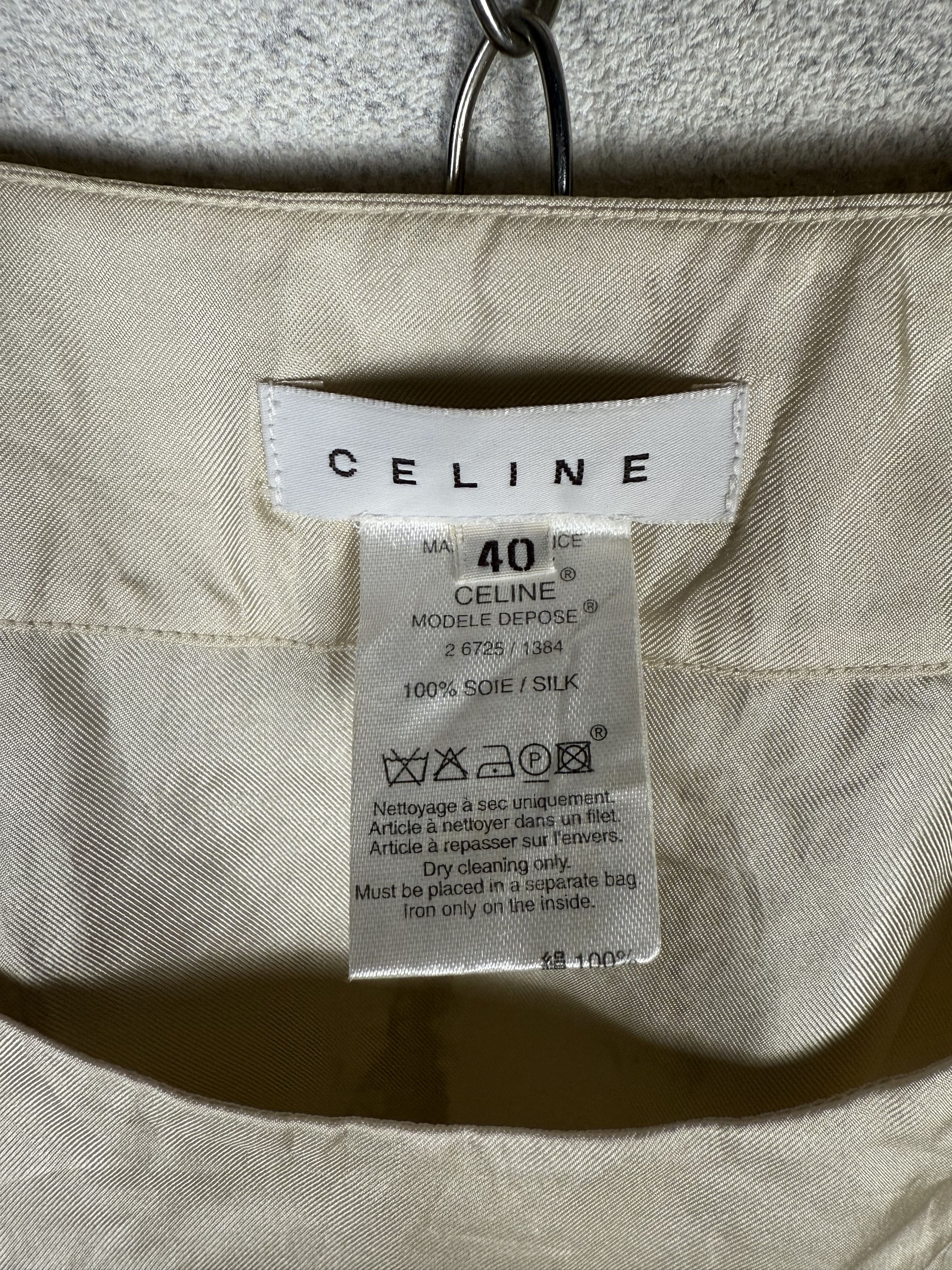 Celine Celine Silk Dress Size S / US 4 / IT 40 - 4 Thumbnail