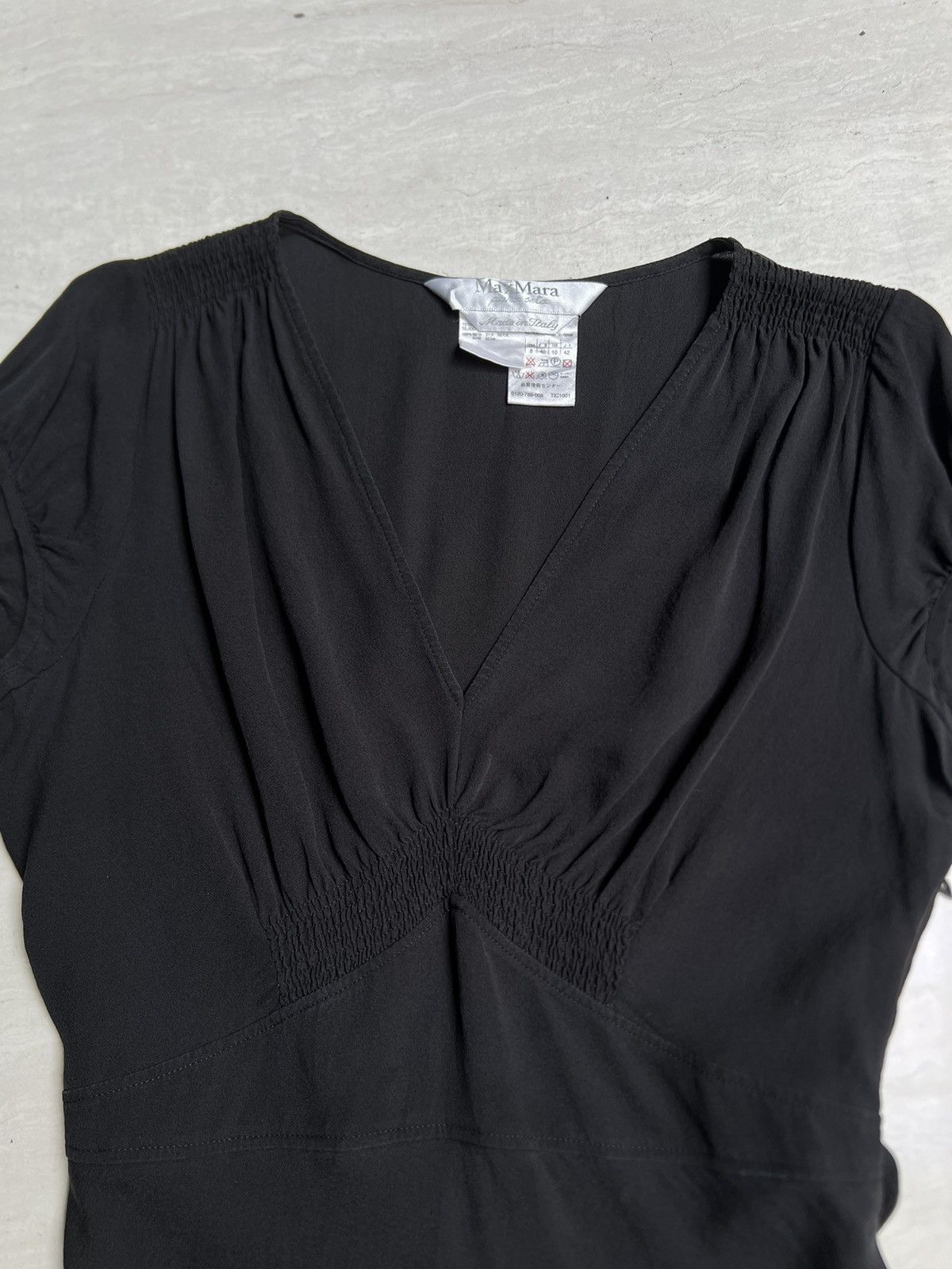 Max Mara MAX MARA Black Dress Size XS / US 0-2 / IT 36-38 - 9 Thumbnail