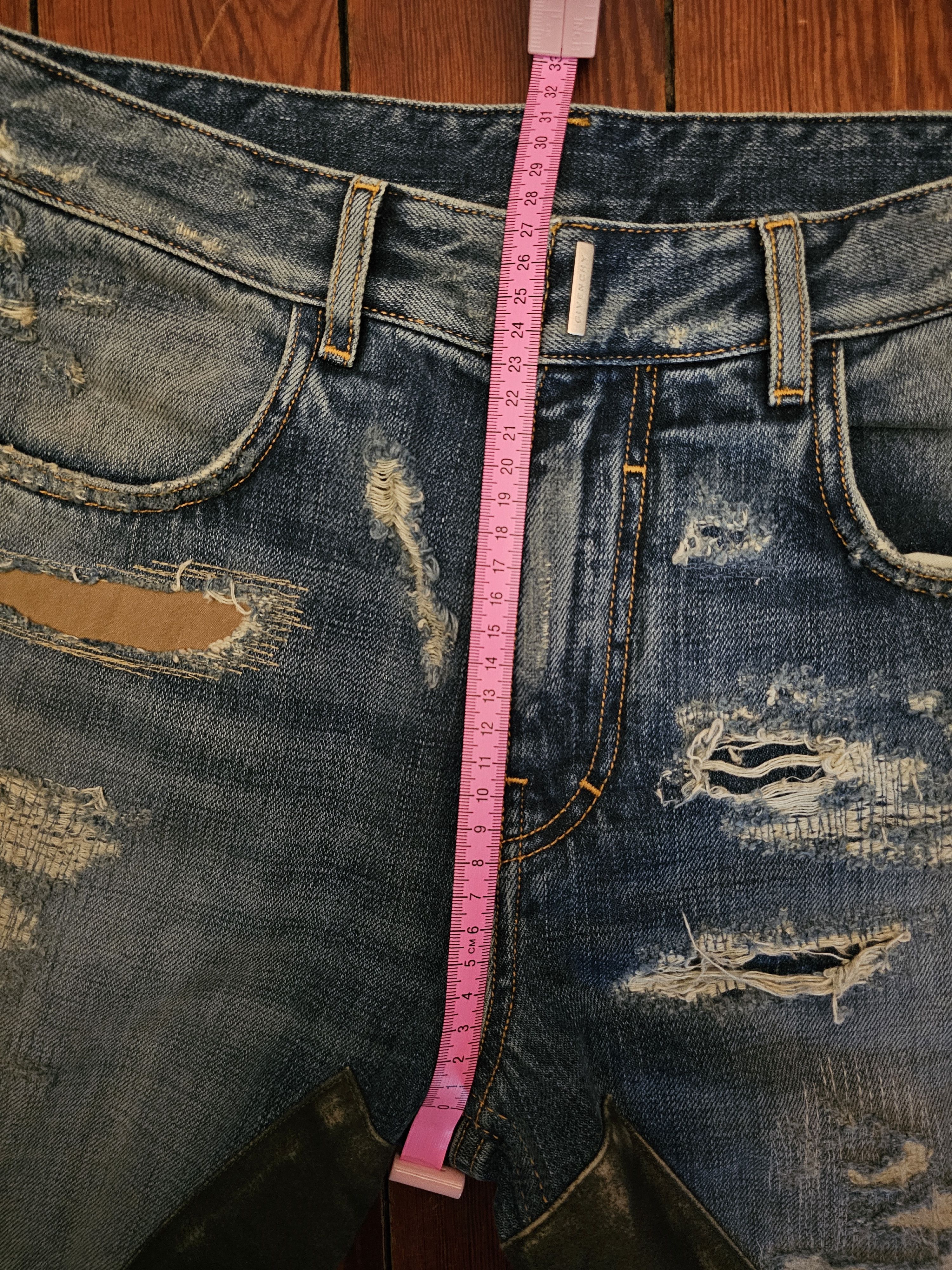 Givenchy Givenchy blue boro moleskin patch jeans, new with tags Size US 30 / EU 46 - 12 Thumbnail