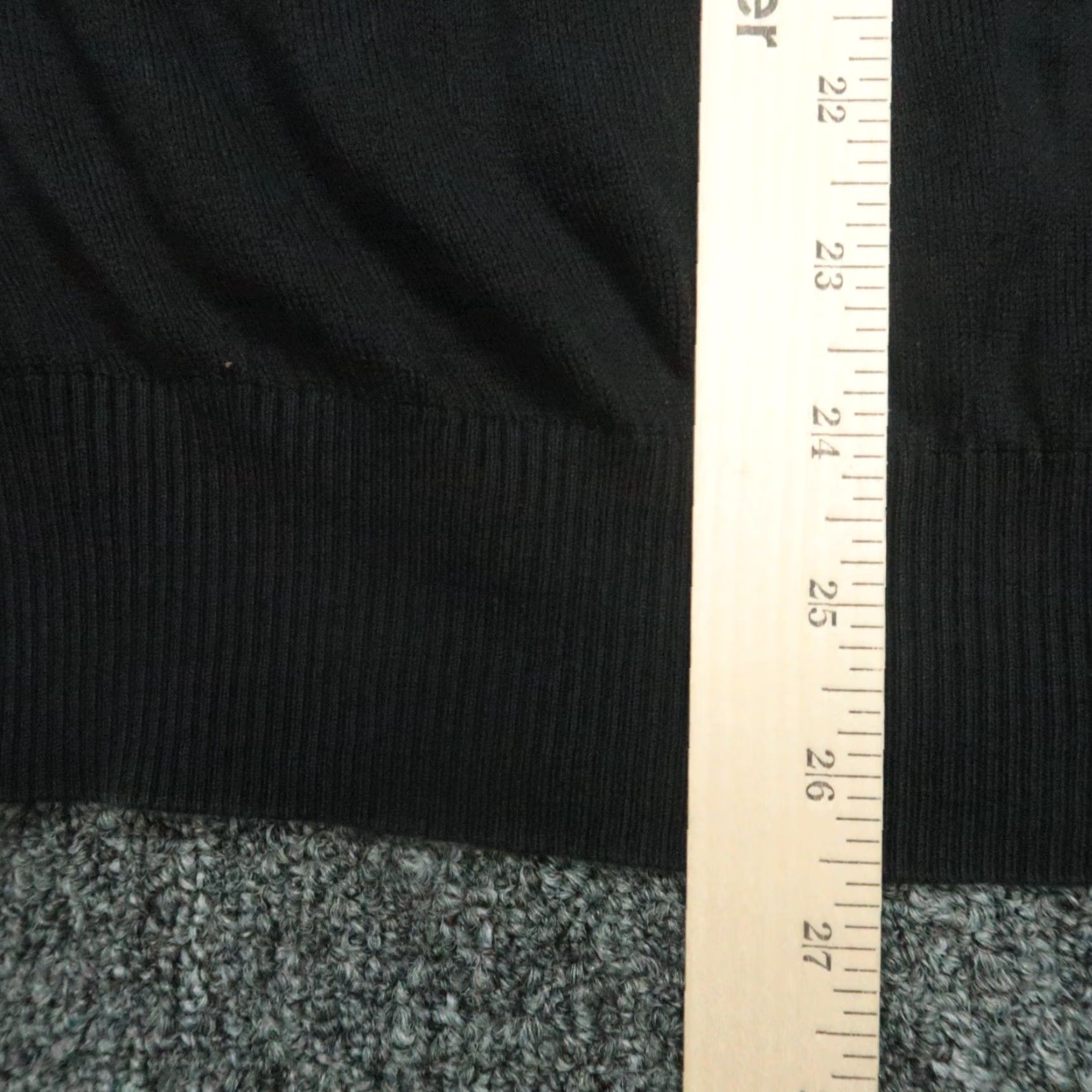 Canali VINTAGE Canali Sweater Men XL Black V-Neck Jumper Knit Pullover Size US XL / EU 56 / 4 - 7 Thumbnail
