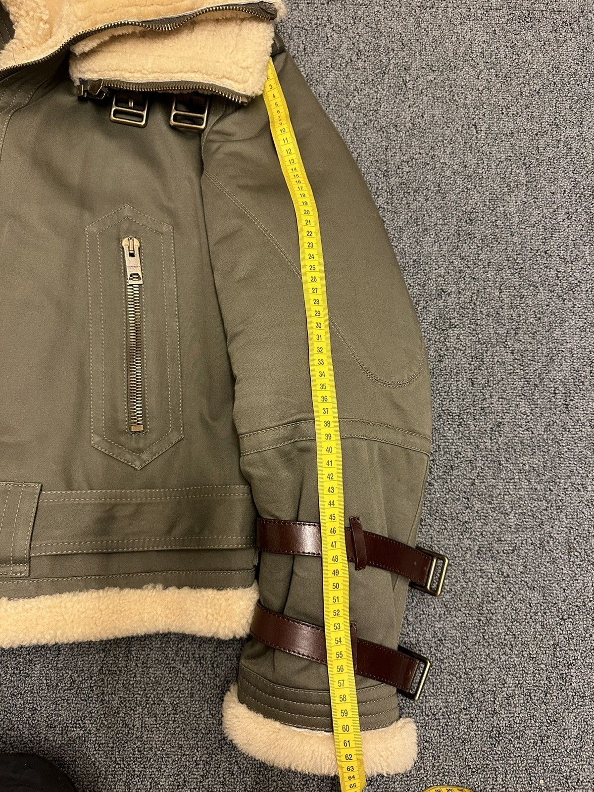 Burberry Prorsum Burberry prorsum FW 2010 double collar shearling jacket Size US L / EU 52-54 / 3 - 3 Thumbnail