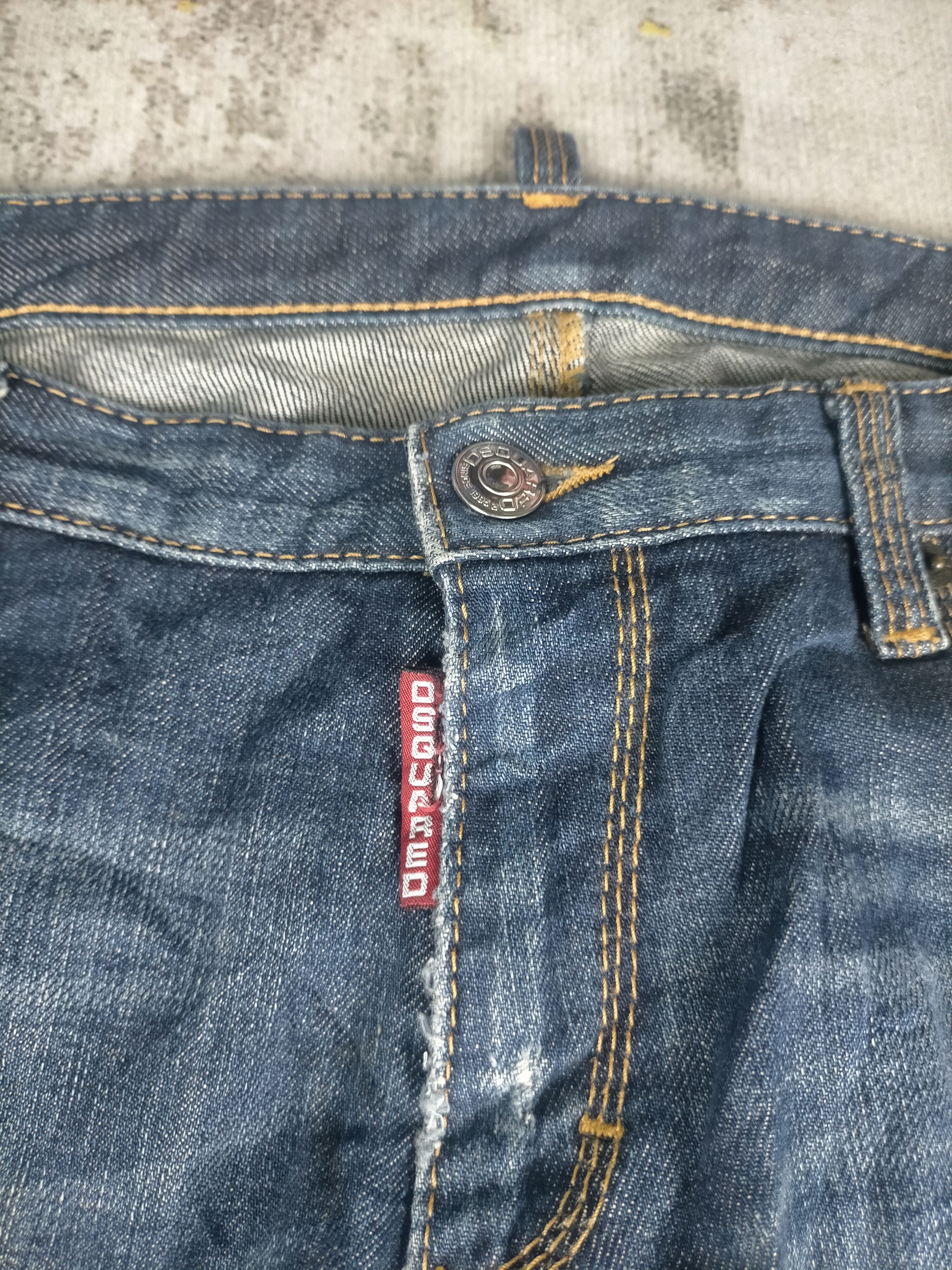 Dsquared2 🔥 Dsquared2 Mudwash Distressed Jeans Size US 31 - 4 Thumbnail