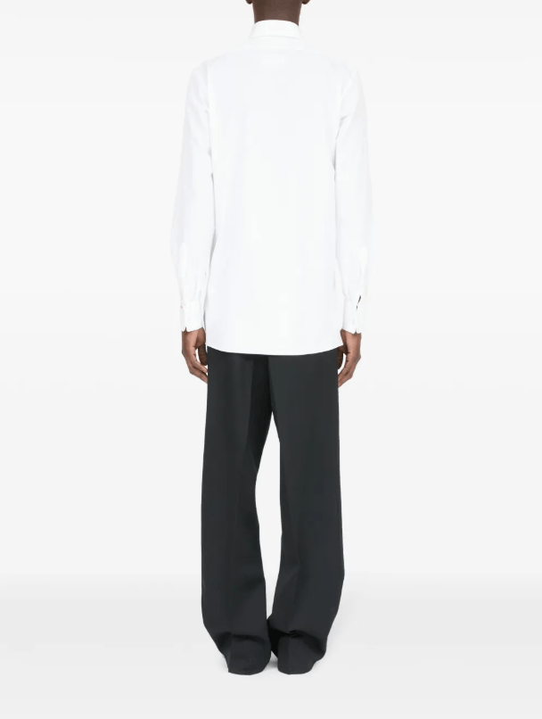 Maison Margiela BNWT AW24 MAISON MARGIELA POINTED COLLAR SHIRT 41 Size US M / EU 48-50 / 2 - 16 Thumbnail