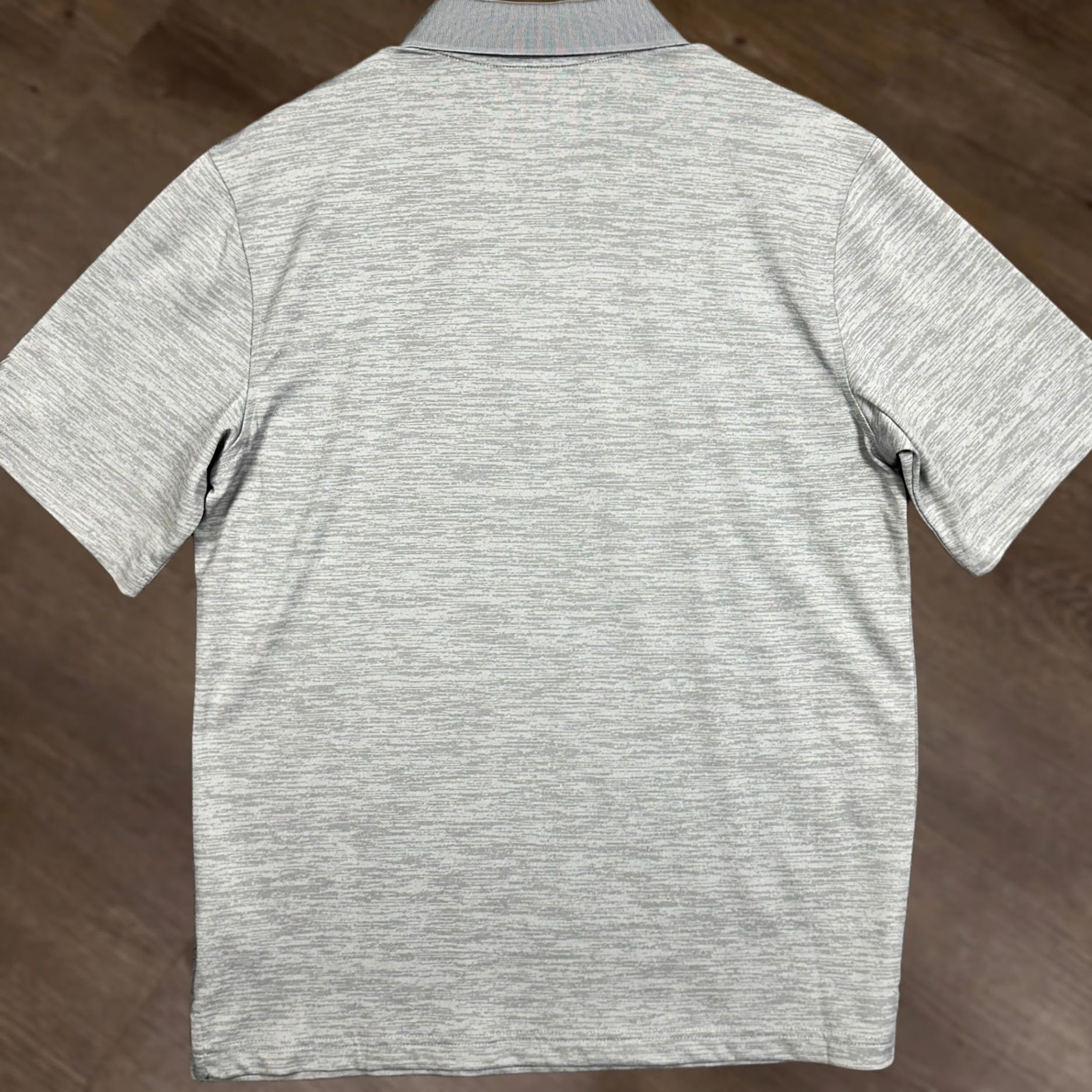 Vintage VINTAGE: No Walter Hagen Essentials Polo Shirt Mens M Gray Heather Short Sleeve Collared Button Placket Casual Activewear Golf Rugby Shirt Size US M / EU 48-50 / 2 - 1 Thumbnail