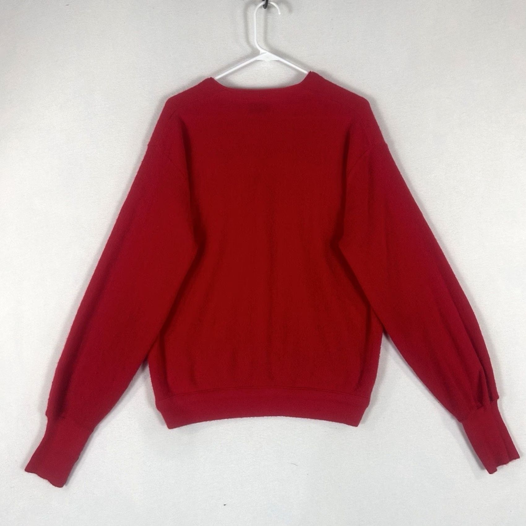 Vintage VINTAGE Jefflinks Lord Jeff Cardigan Golf Sweater Mens XL Red 80s USA Classic Knitted Cardigan MENS XL Red Size US XL / EU 56 / 4 - 6 Thumbnail