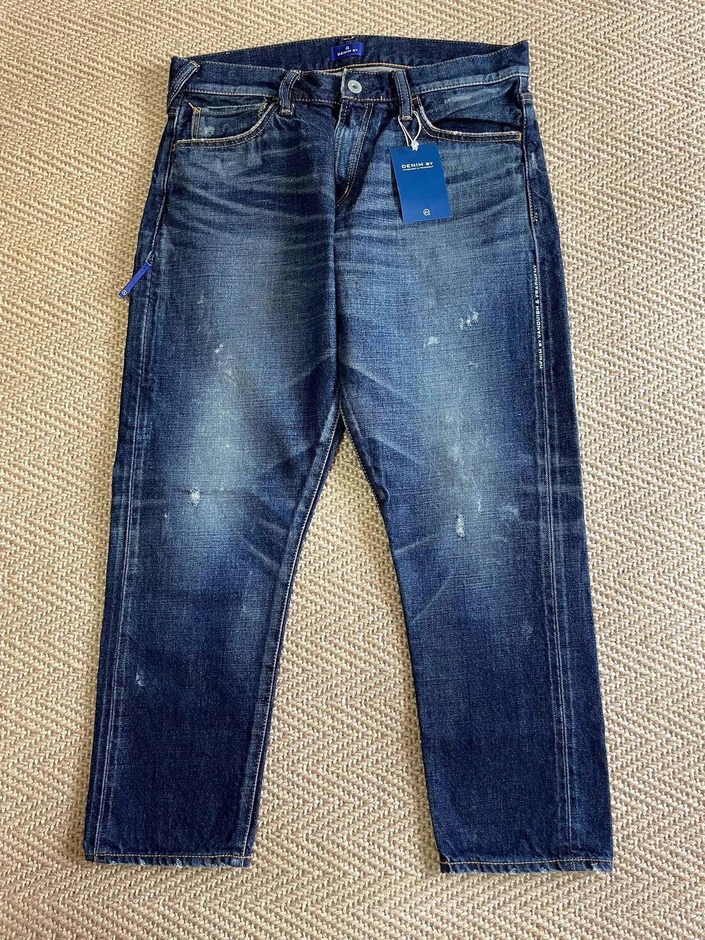 Vanquish VANQUISH & FRAGMENT Lightning Ankle Jeans Distressed W30 New Size US 30 / EU 46 - 1 Thumbnail