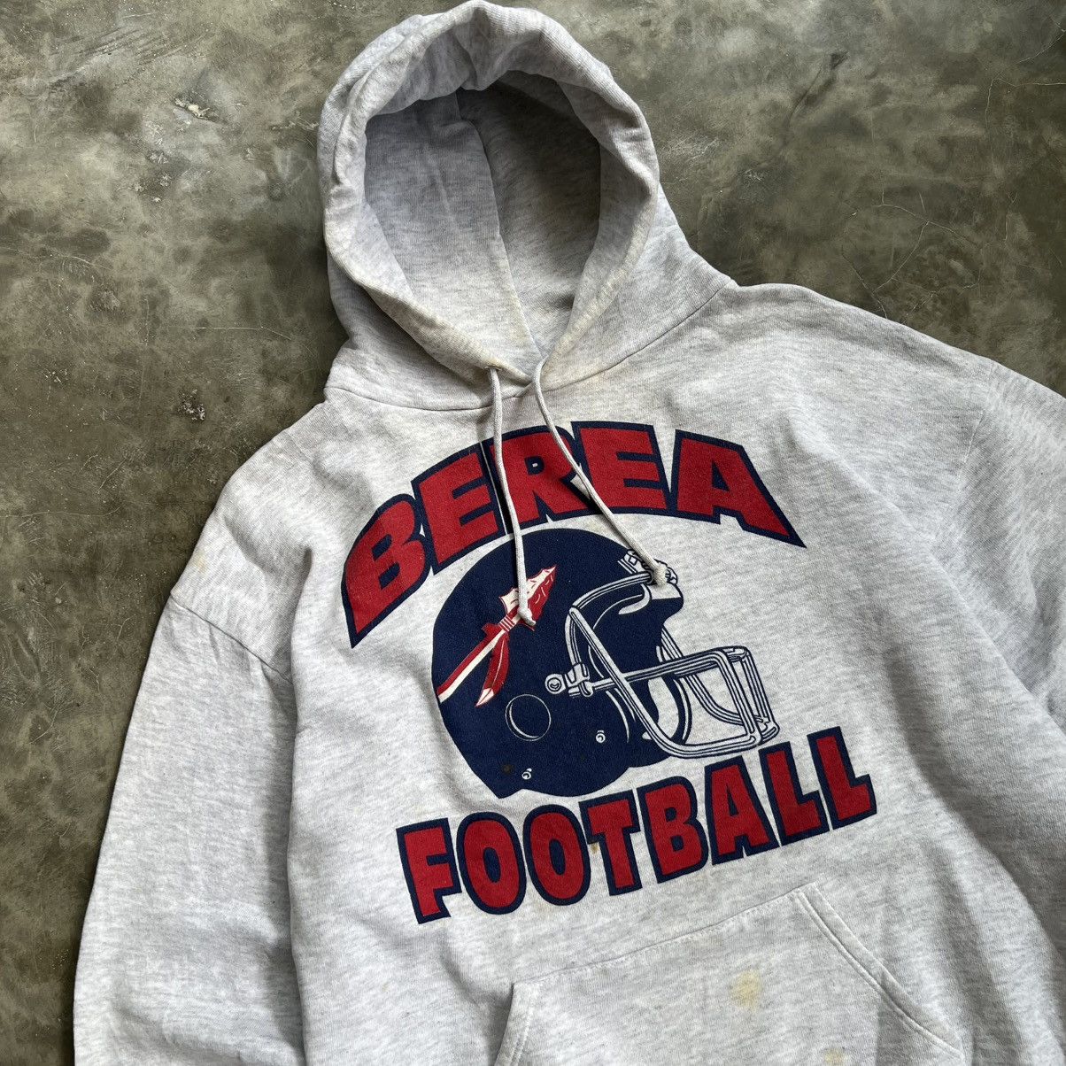 Vintage 1990’s Berea Football Hoodie Size US L / EU 52-54 / 3 - 2 Thumbnail