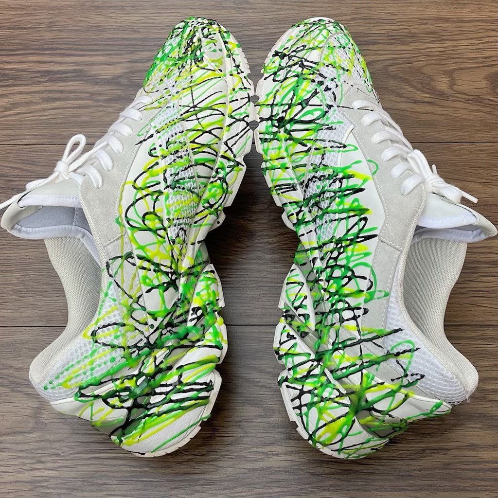 Premiata Premiata Hand Painted Sneakers Size US 11 / EU 44 - 3 Thumbnail