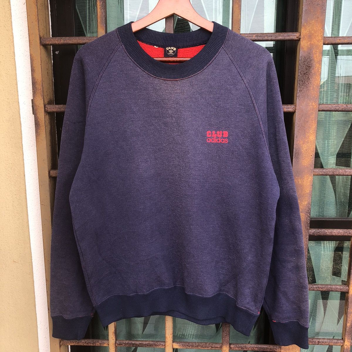 Adidas 90’ Adidas Club Sweatshirt Size US M / EU 48-50 / 2 - 1 Thumbnail
