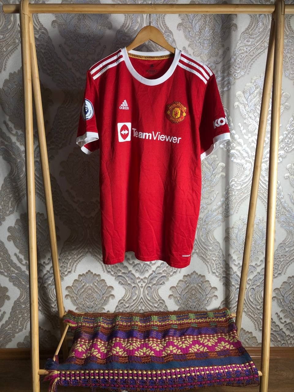 Adidas Vintage Adidas FC Manchester United England Soccer Jersey Size US XXL / EU 58 / 5 - 2 Thumbnail