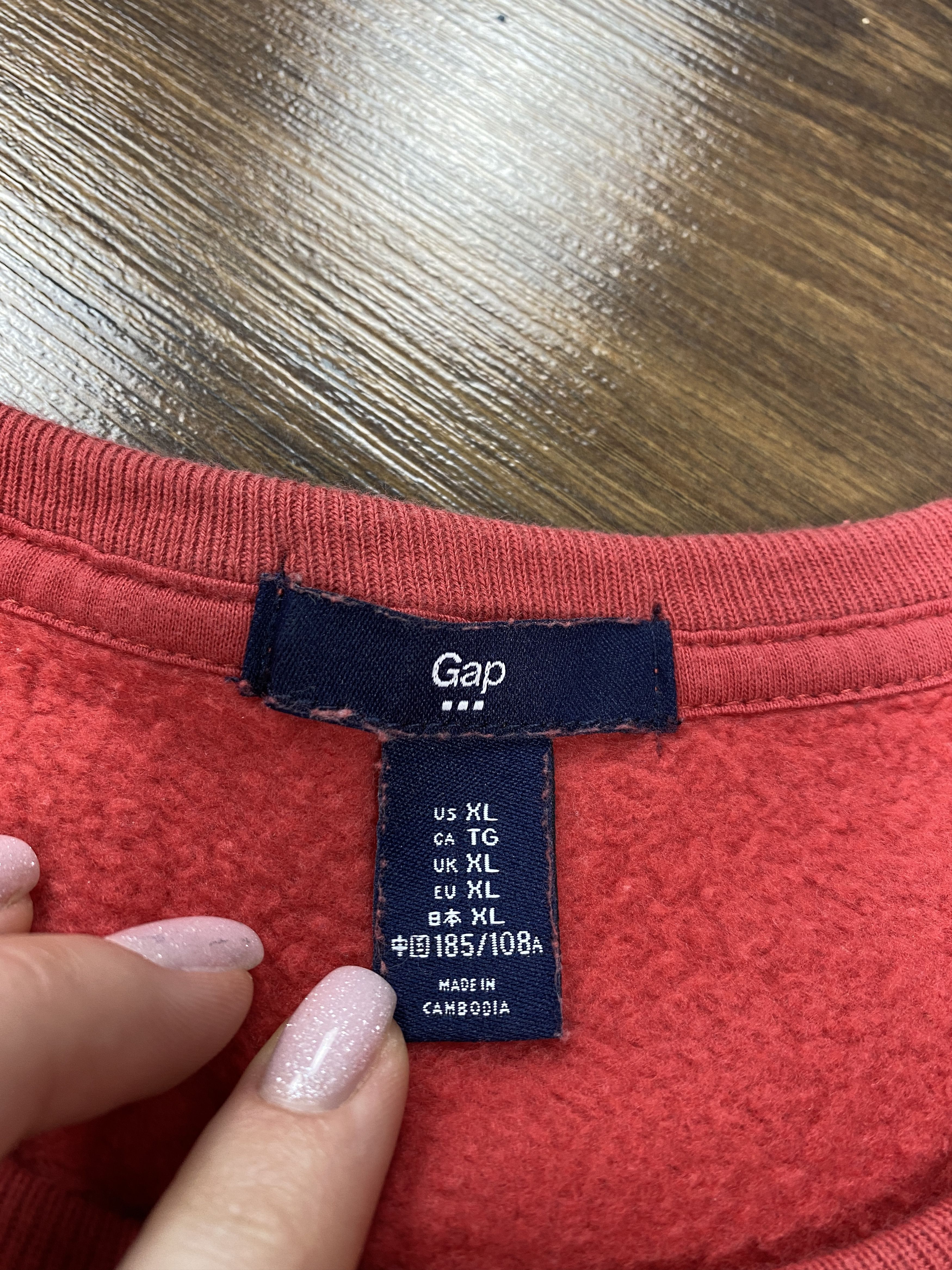 Gap × Vintage Gap vintage big logo sweatshirt Size US XL / EU 56 / 4 - 4 Thumbnail