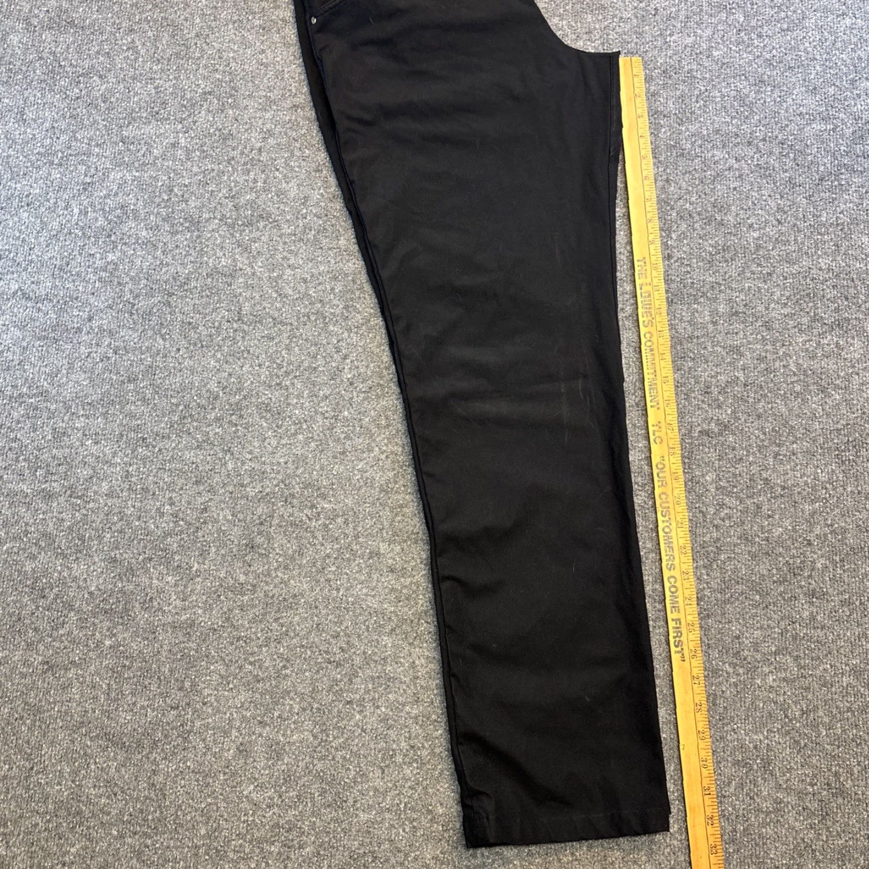 Lululemon Lululemon Pants Mens 38 Black Classic Stretch Performance Preppy Golf Chino Tapered 32in Inseam Modern Mens Size US 38 / EU 54 - 7 Thumbnail