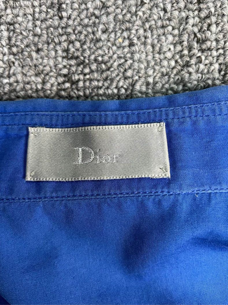 Dior Dior Solid color lapel single-breasted long-sleeved shirt 2 Size US XS / EU 42 / 0 - 3 Thumbnail