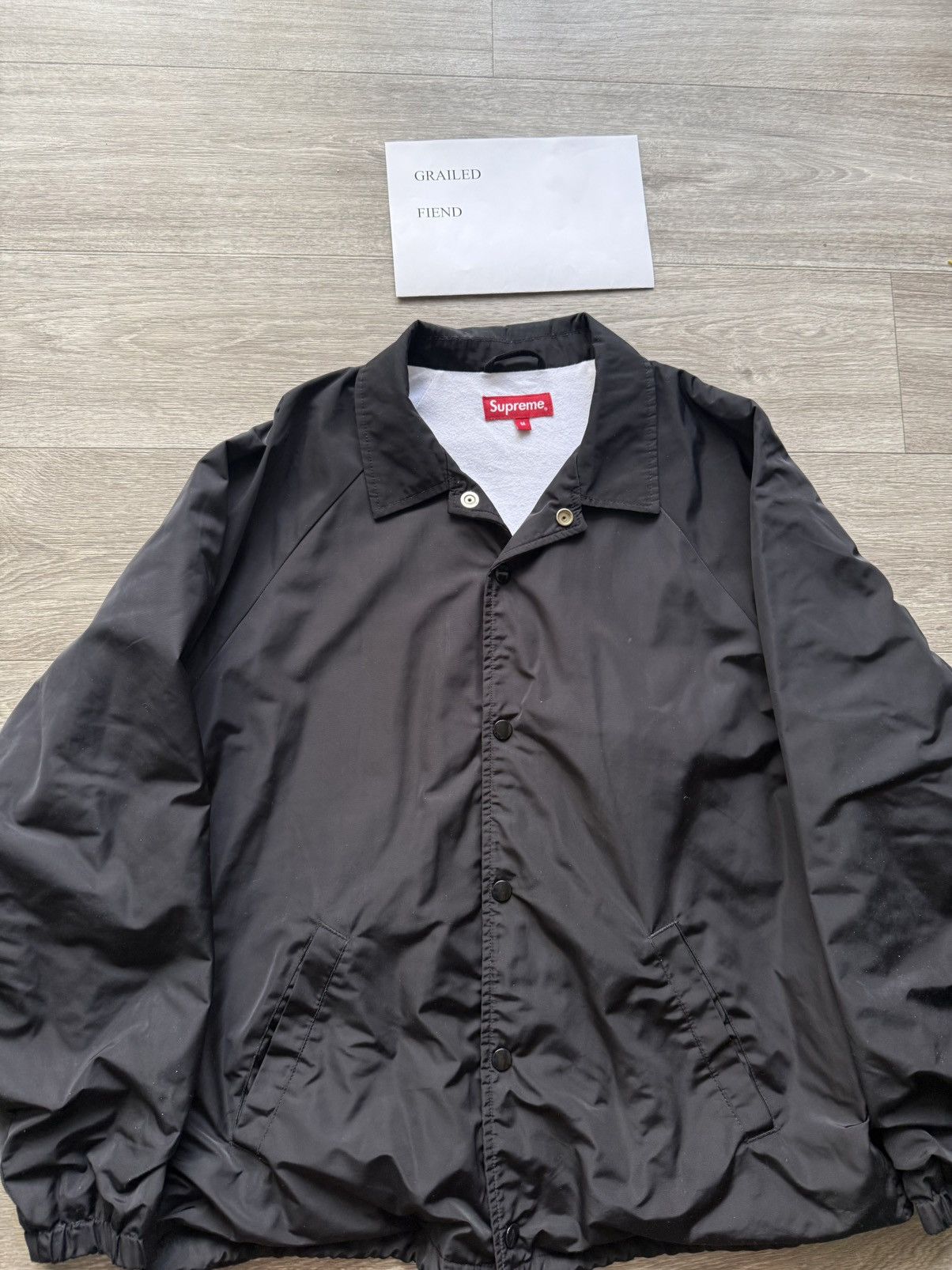Supreme Supreme World Famous Supreme Team Coaches Jacket Size US M / EU 48-50 / 2 - 2 Thumbnail