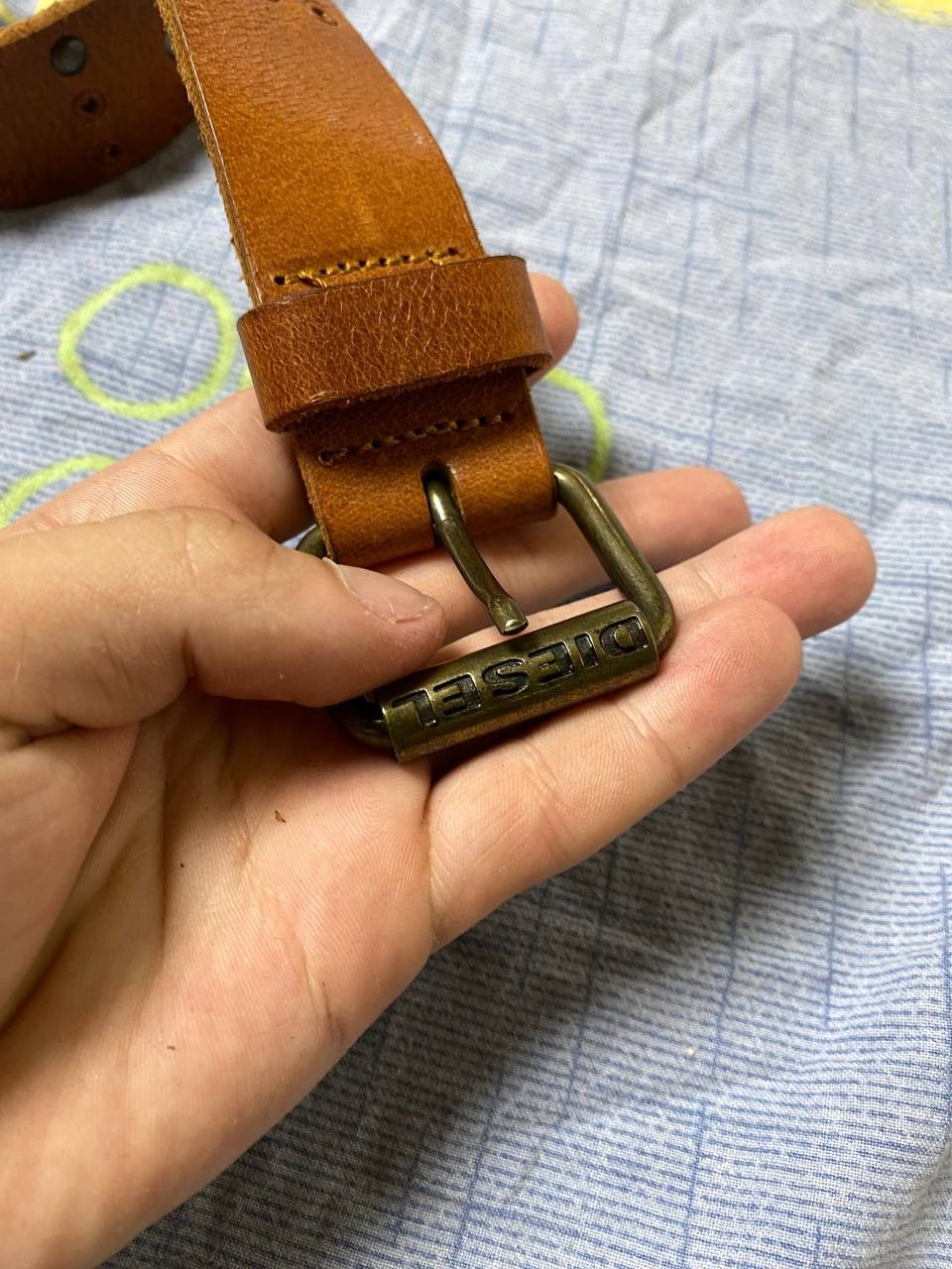 Diesel VINTAGE KIDS DIESEL LEATHER BELT SIZE 11 Size ONE SIZE - 5 Thumbnail
