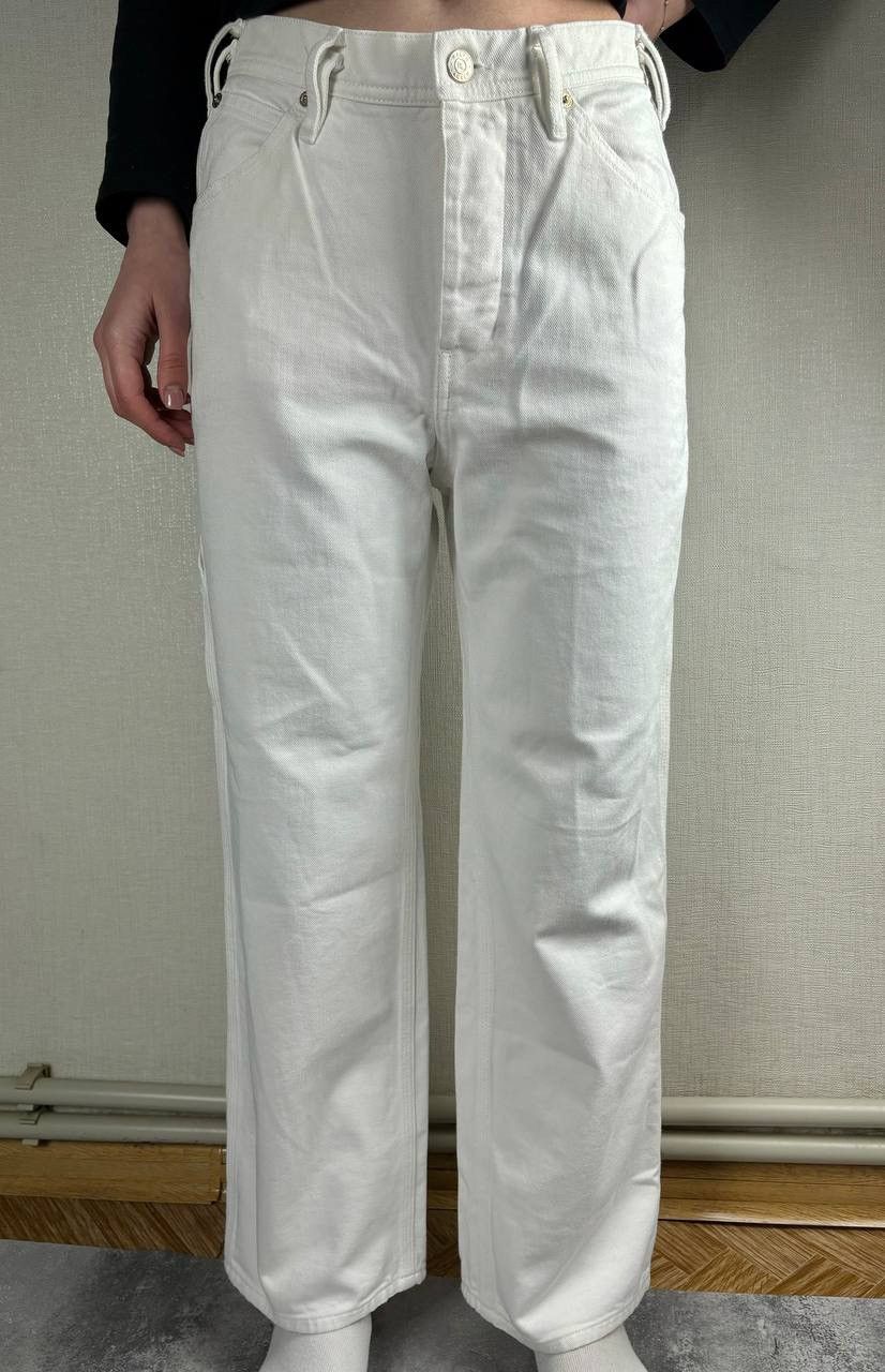 Japanese Brand Ralph Lauren Purple Label White Jeans Size 25 Made in Italy Size 25" / US 0 / IT 36 - 1 Thumbnail